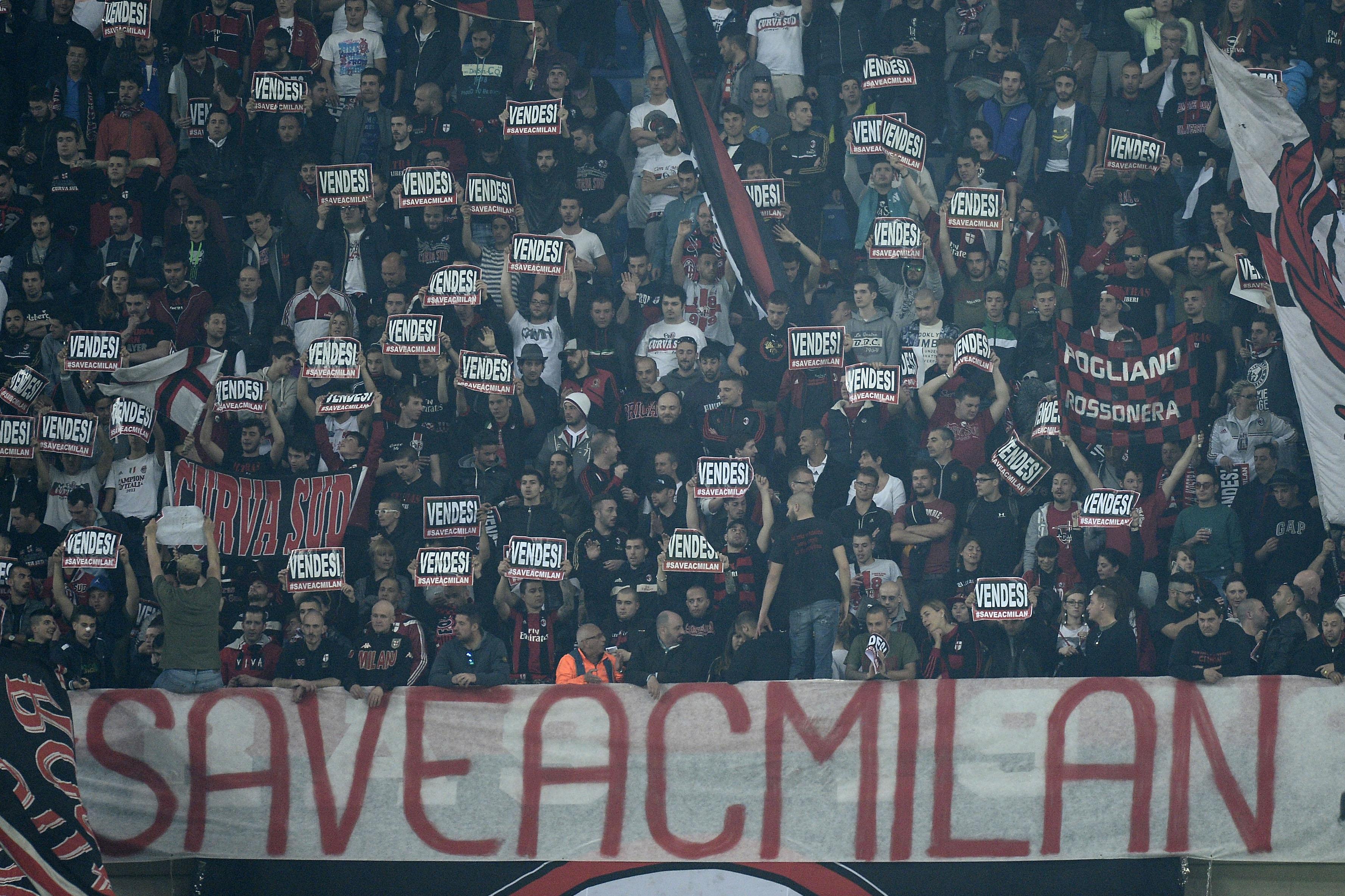 milan tifosi contestazione aprile 2015 ifa