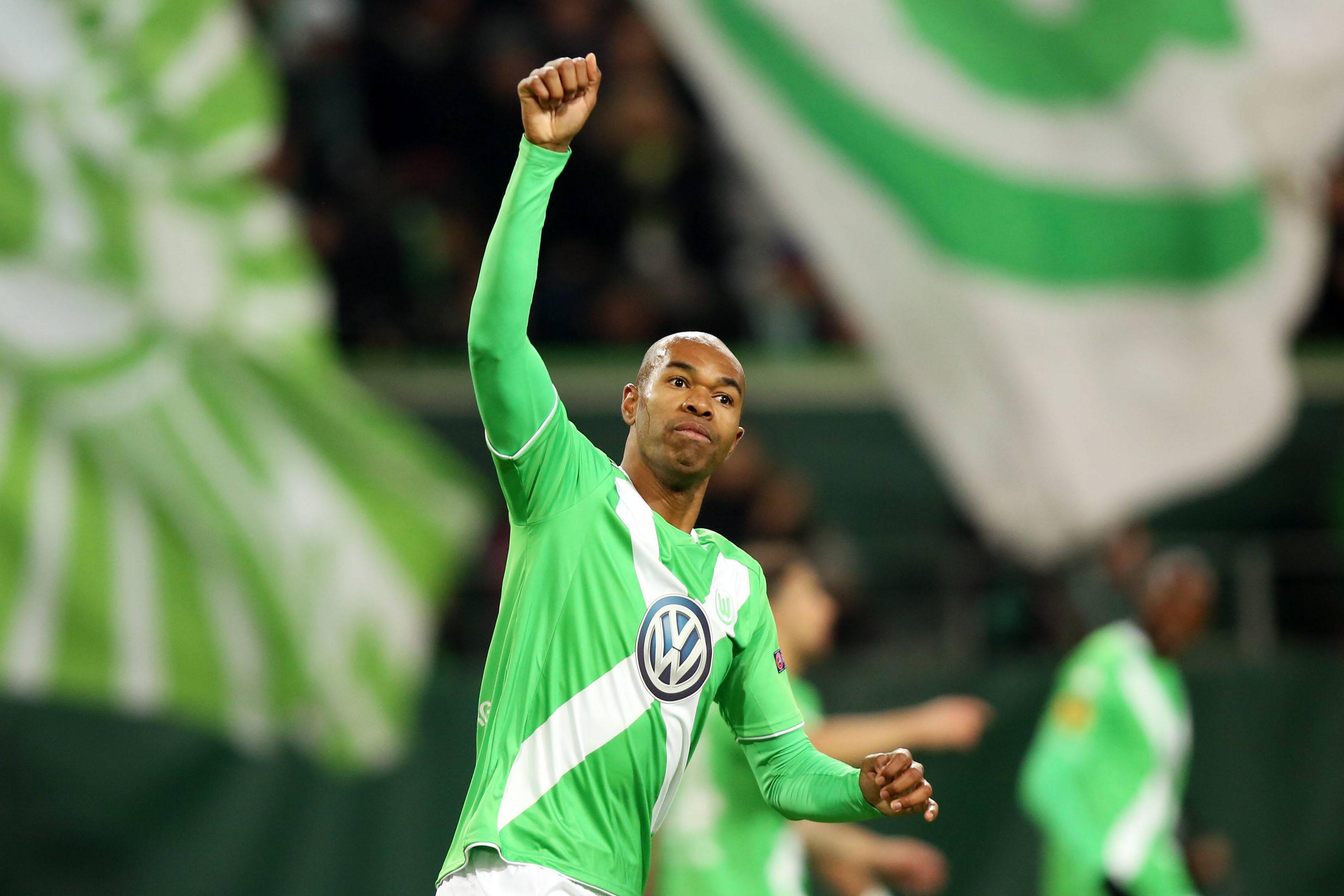 naldo esulta wolfsburg europa league marzo 2015 ifa
