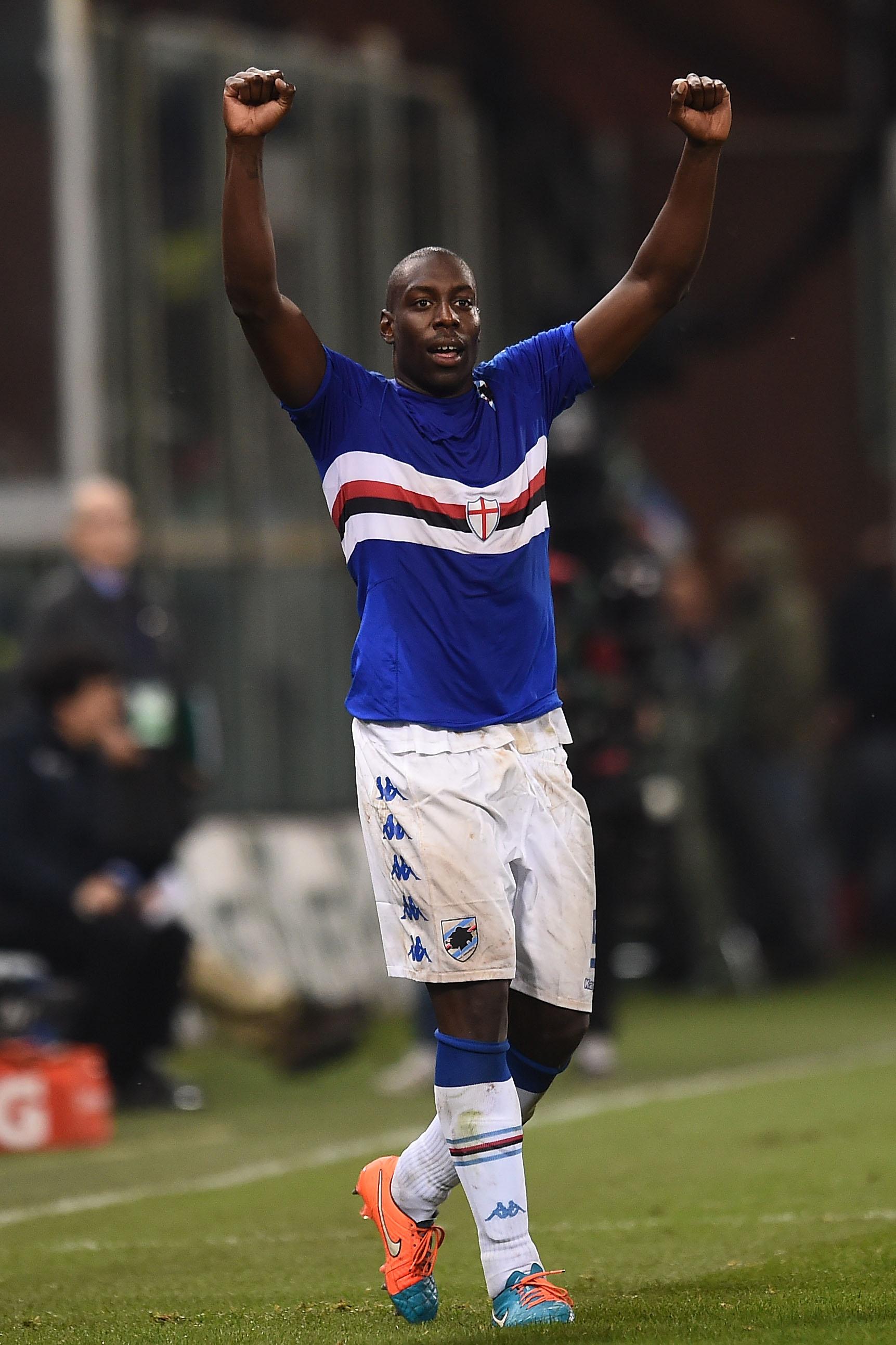 okaka esulta sampdoria novembre 2014 ifa