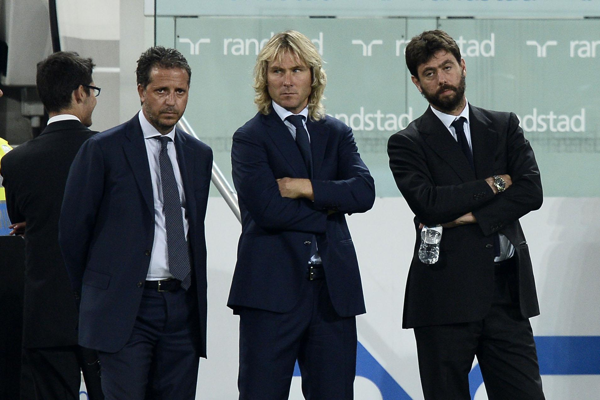 paratici nedved agnelli juventus settembre 2014 ifa