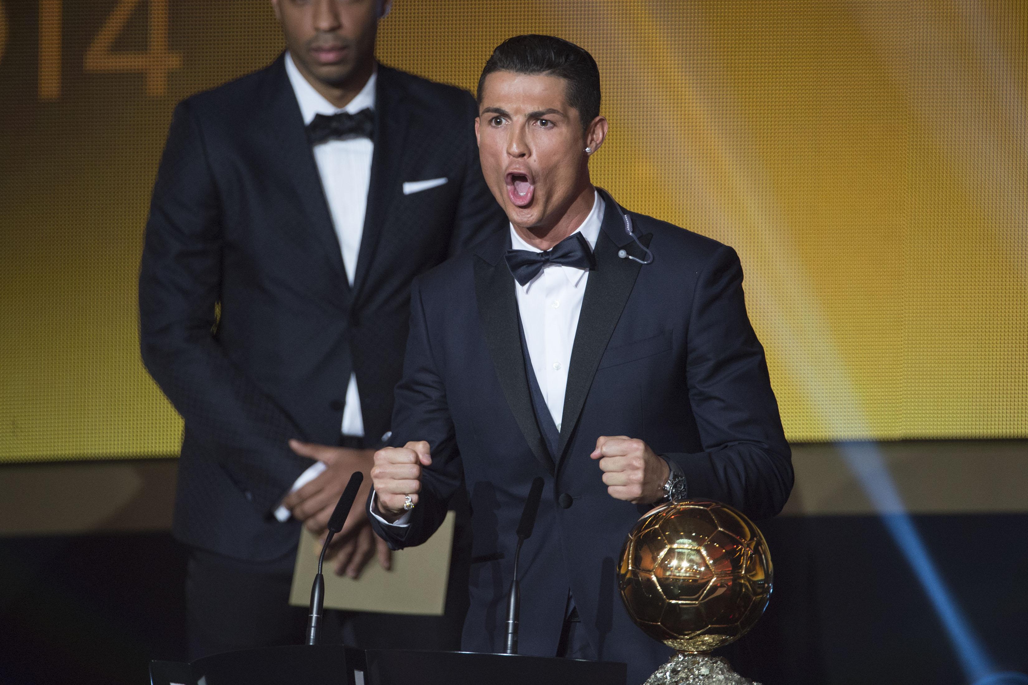 ronaldo cristiano pallone d oro gennaio 2015 ifa
