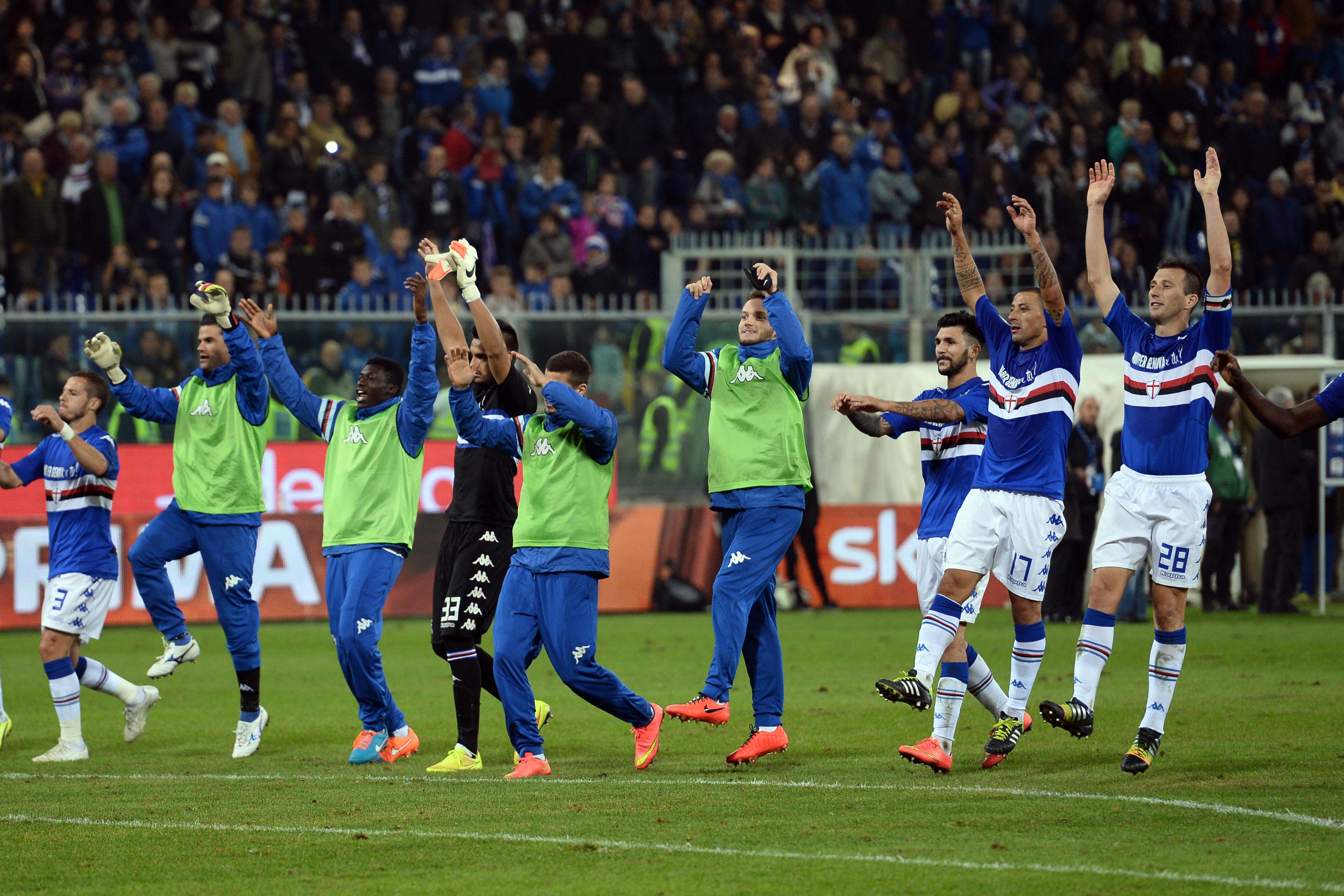 sampdoria esultanza ottobre 2014 ifa