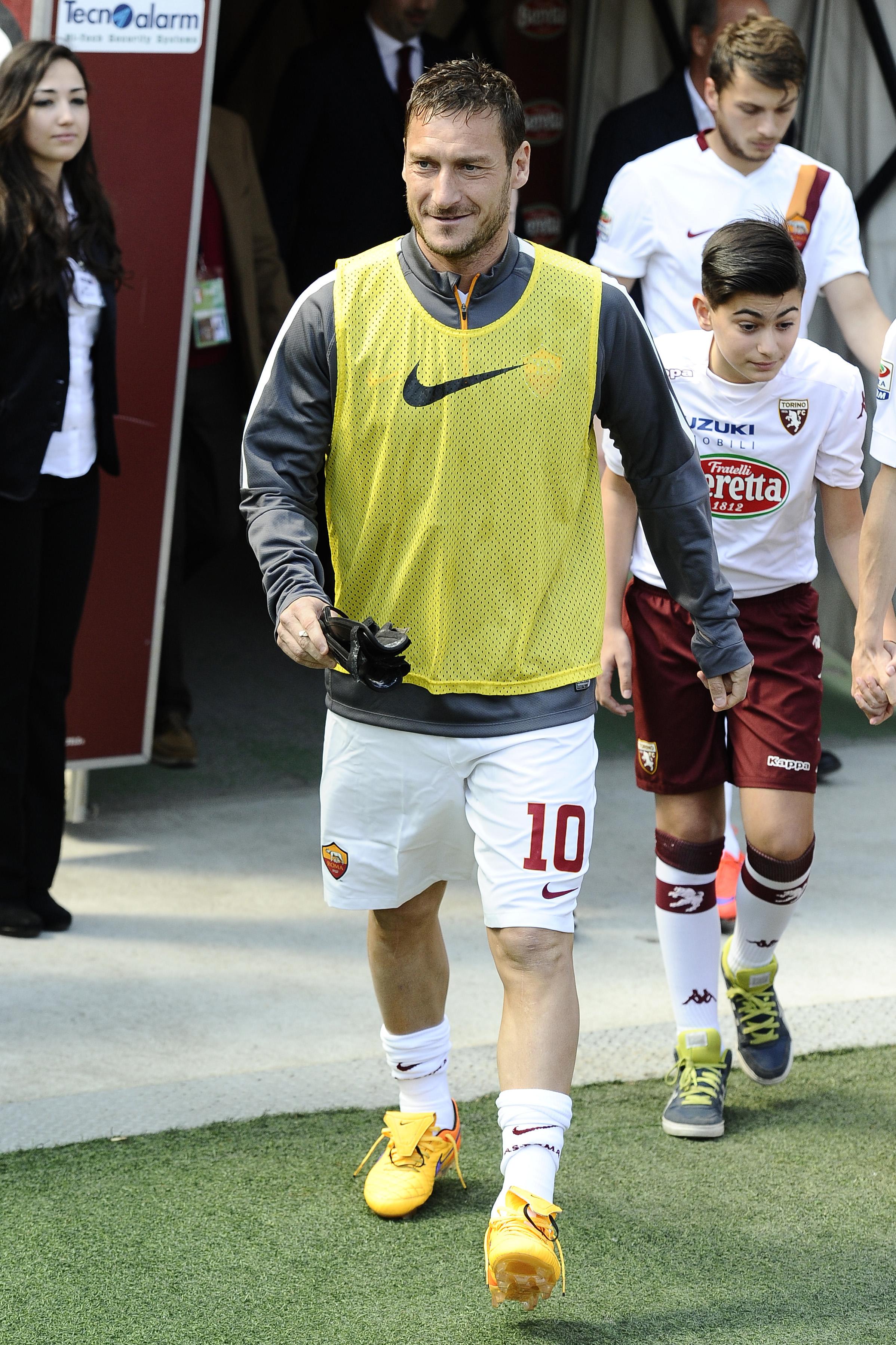 totti pettorina roma aprile 2015 ifa