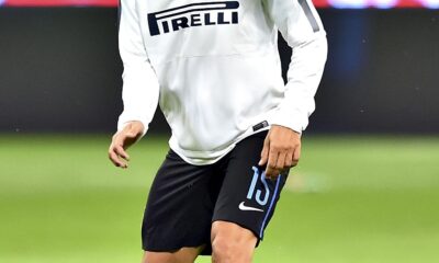 vidic riscaldamento inter europa league agosto 2014 ifa