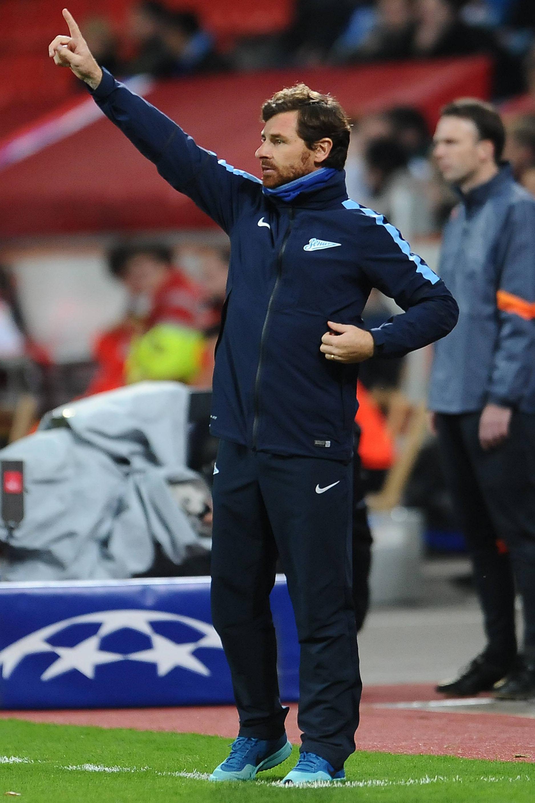 villas boas indicazioni zenit champions league ottobre 2014 ifa