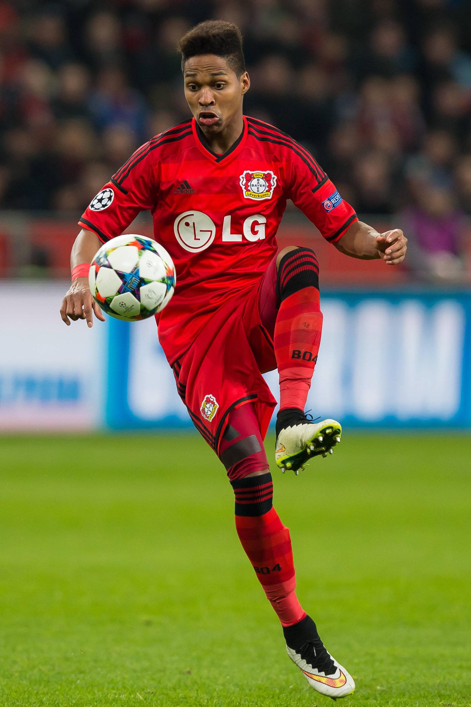wendell azione bayer leverkusen champions league febbraio 2015 ifa