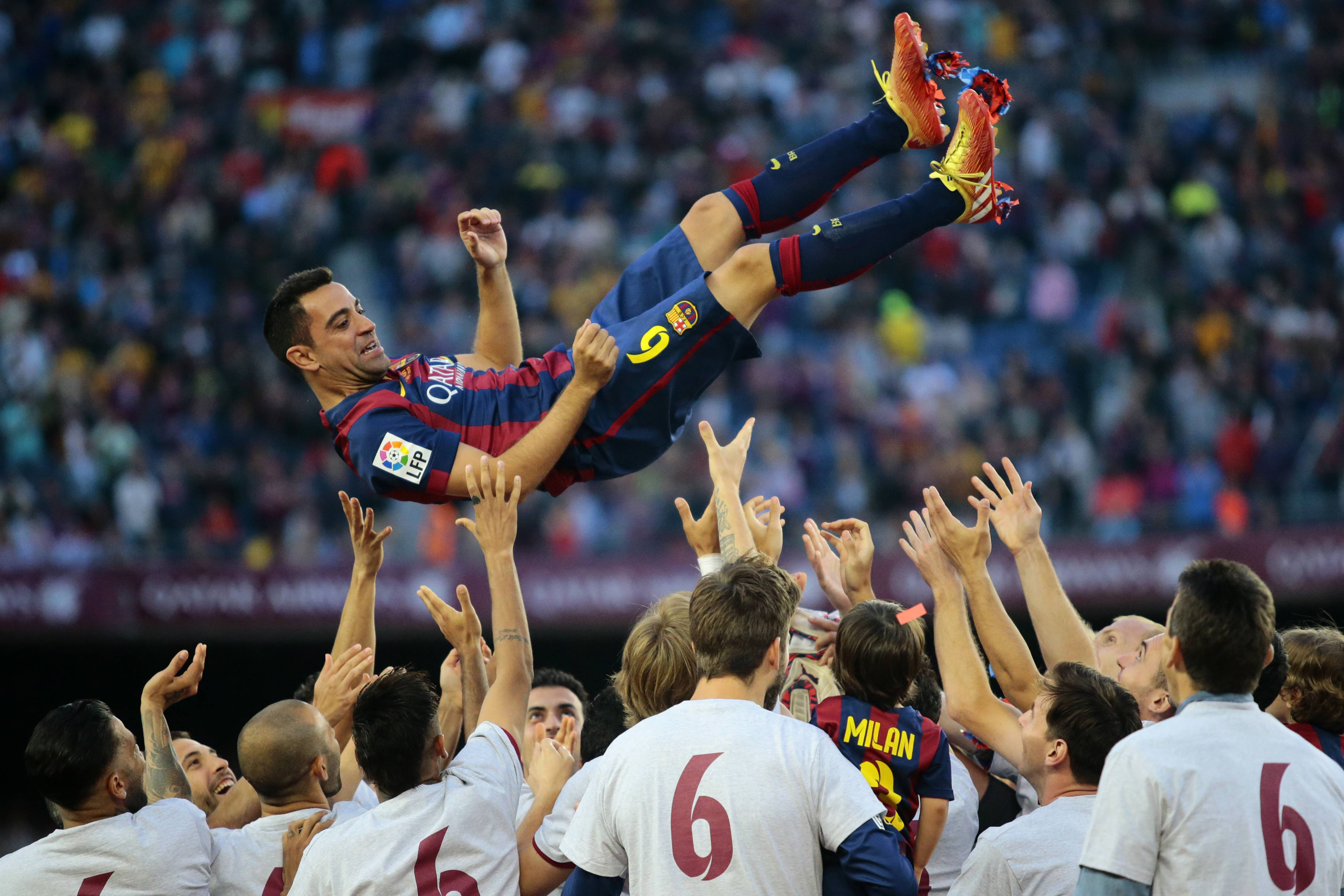 xavi addio barcellona maggio 2015 ifa