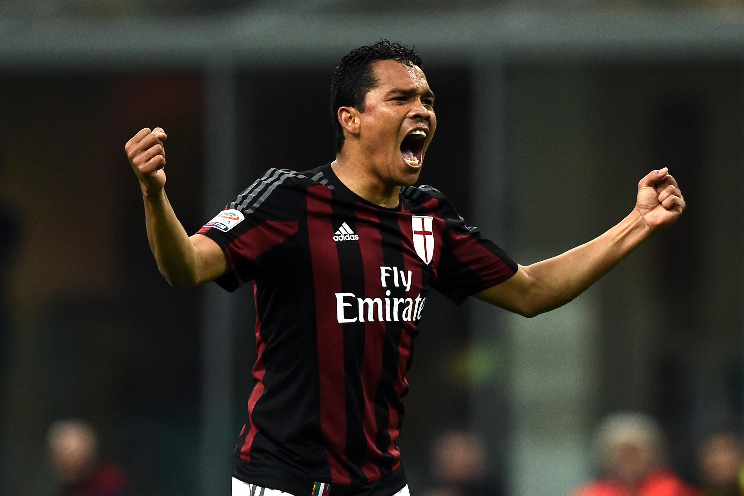 bacca esulta bis milan marzo 2016 ifa