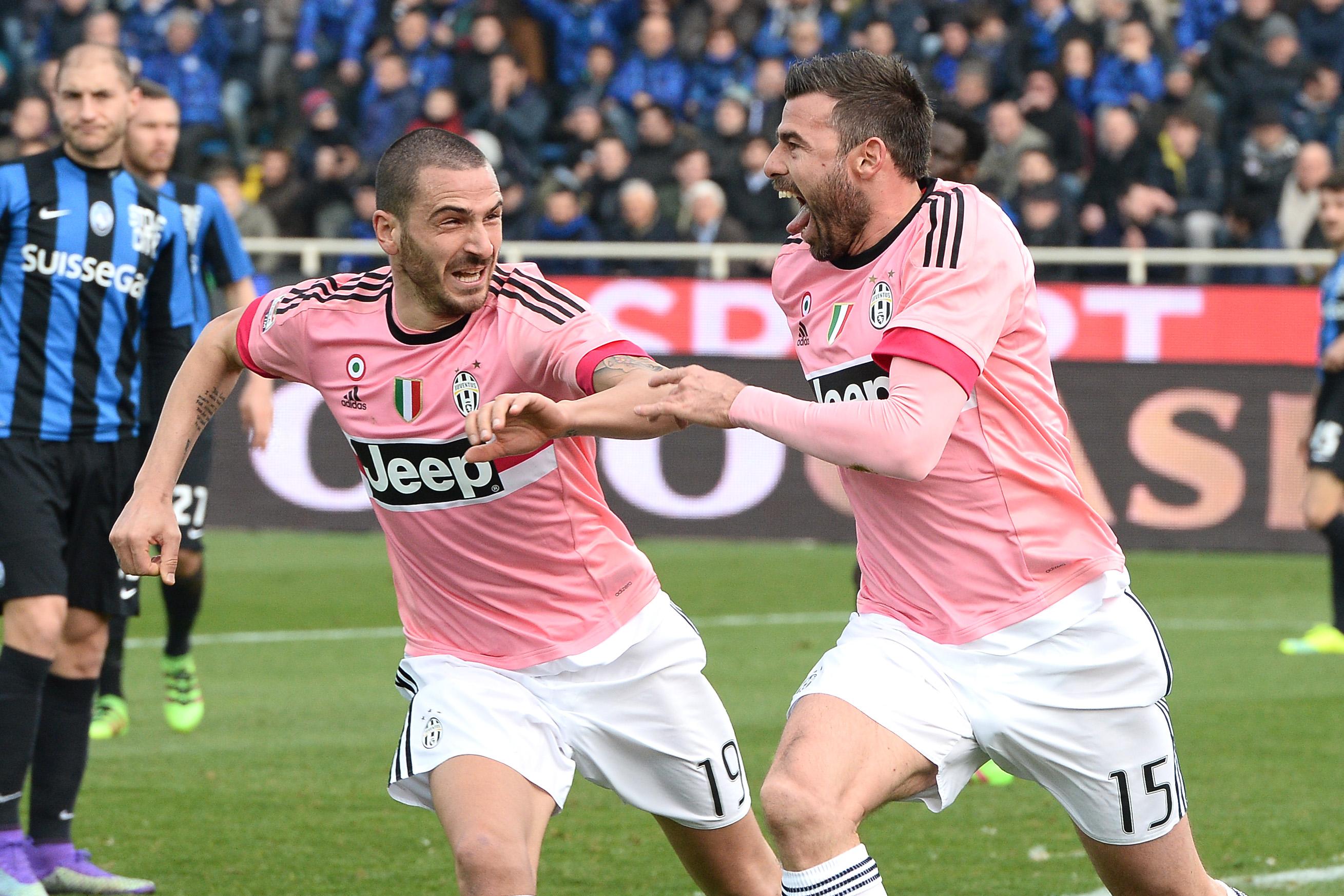 barzagli bonucci esultano juventus away marzo 2016 ifa
