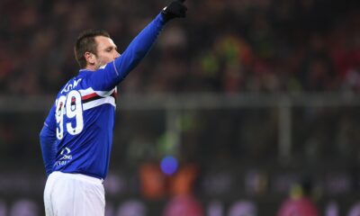 cassano esulta bis sampdoria gennaio 2016 ifa