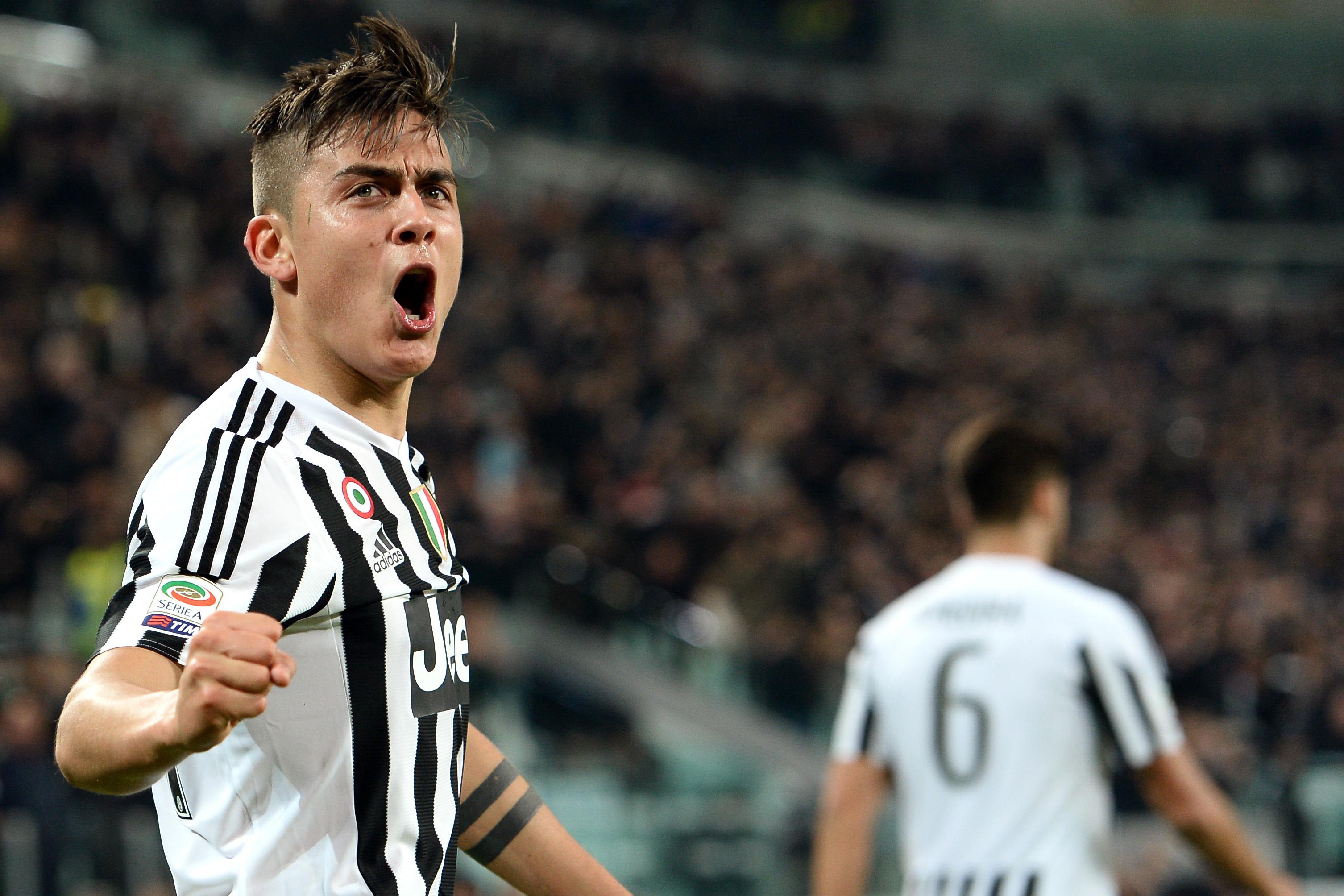 dybala esulta tris juventus marzo 2016 ifa