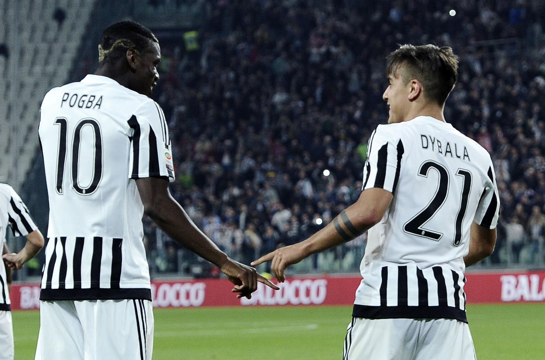 dybala pogba juventus aprile 2016 ifa