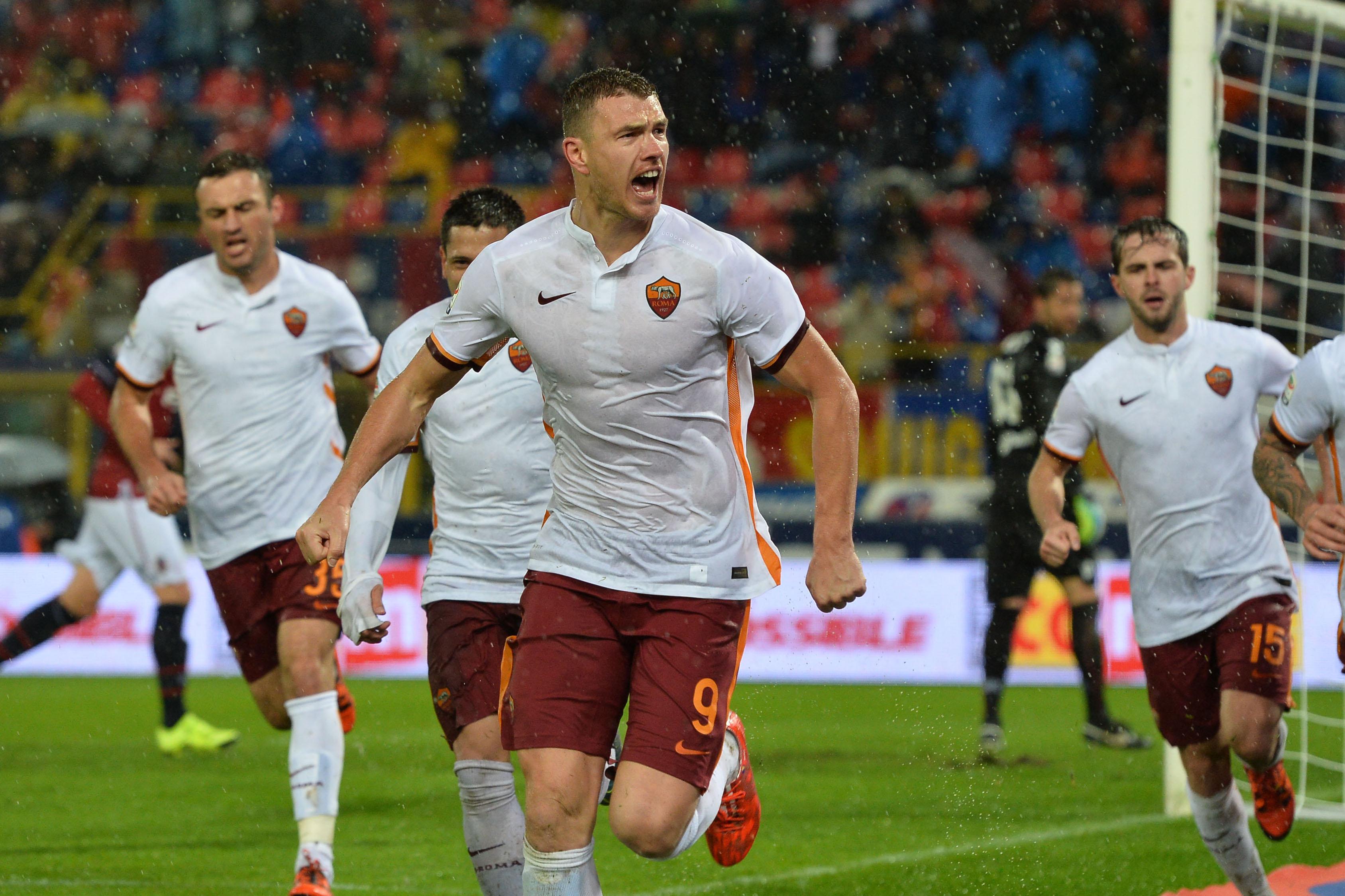 dzeko esulta roma away novembre 2015 ifa