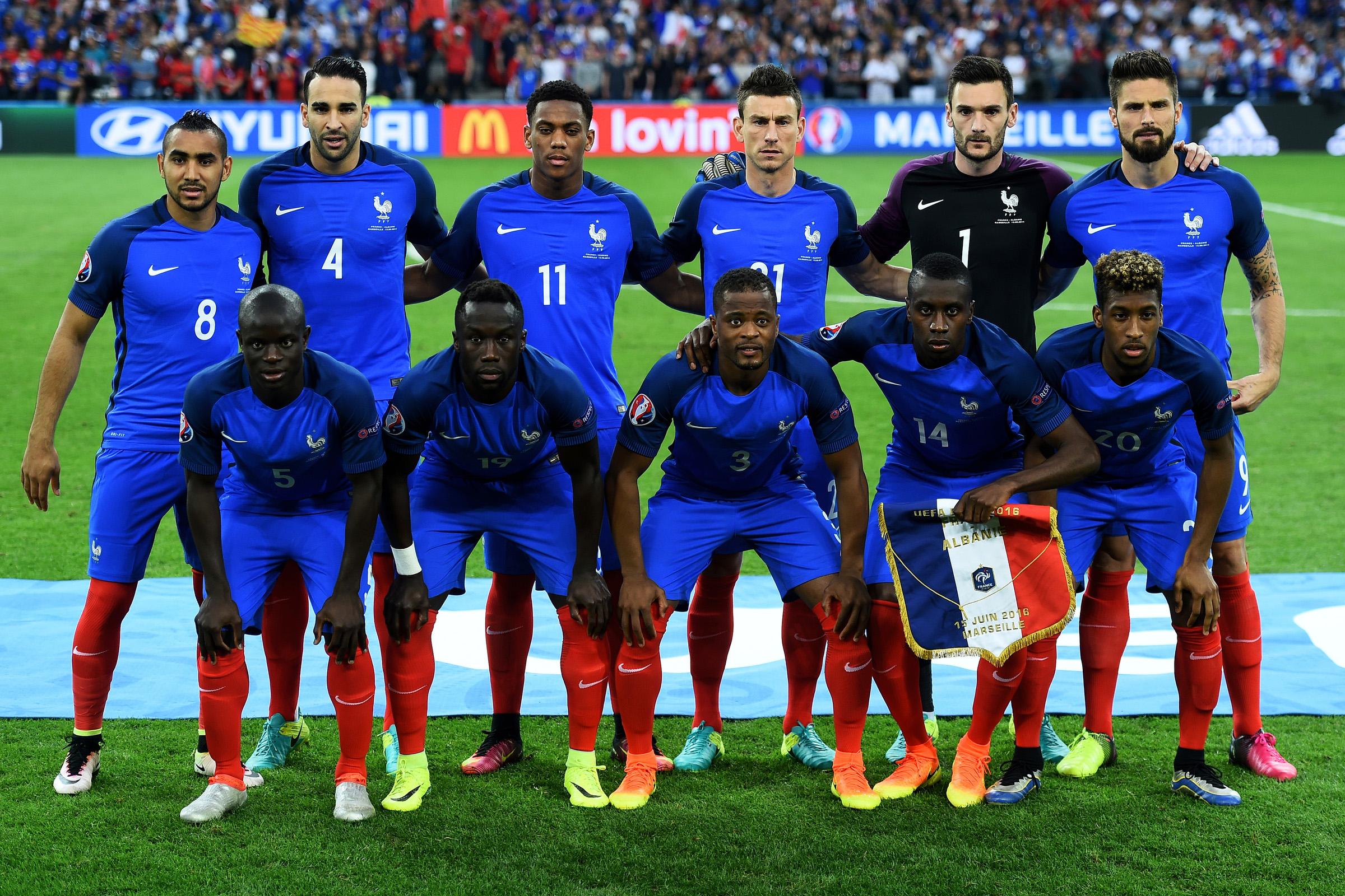 francia formazione bis europei giugno 2016 ifa