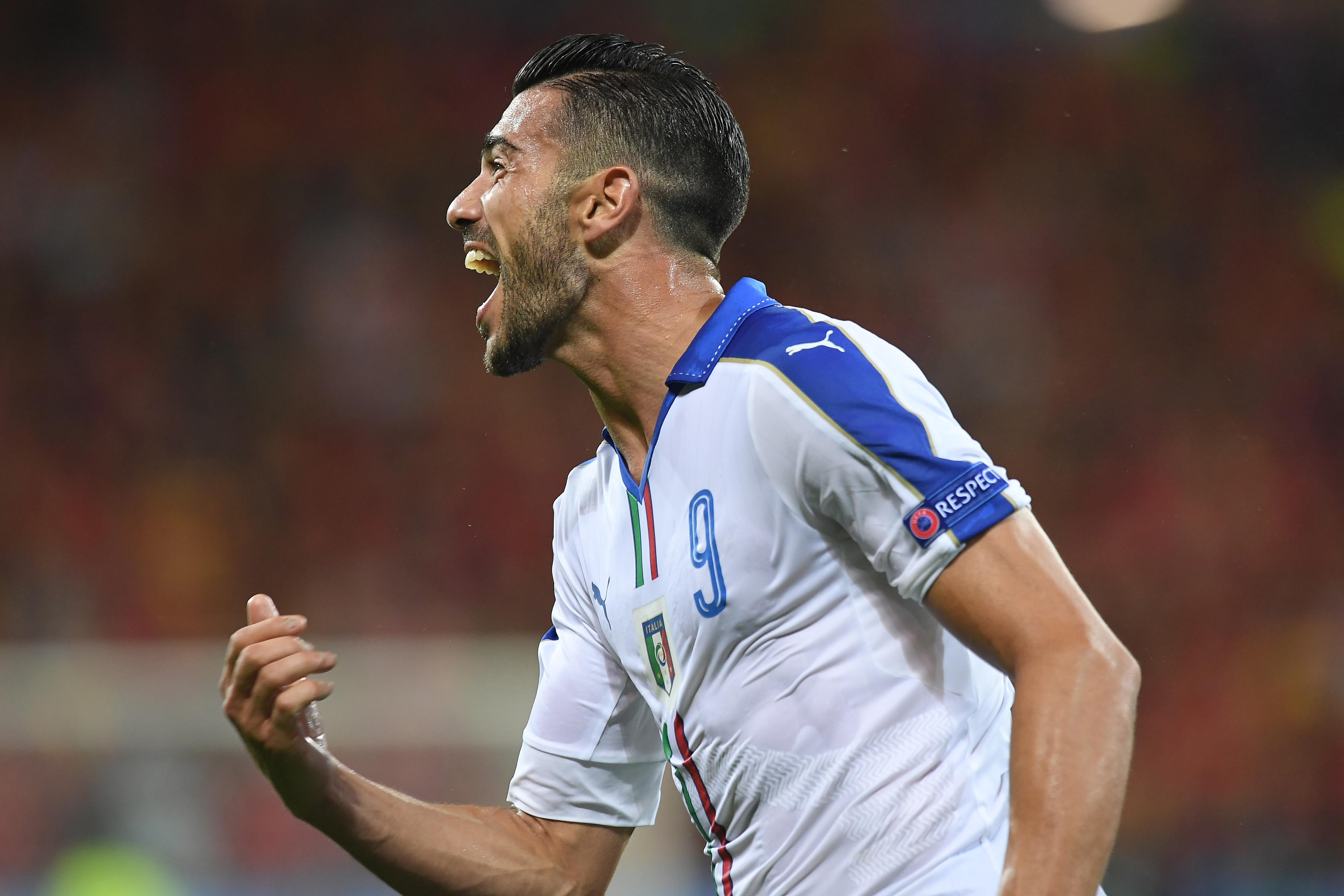 pelle esulta bis italia away europei giugno 2016 ifa