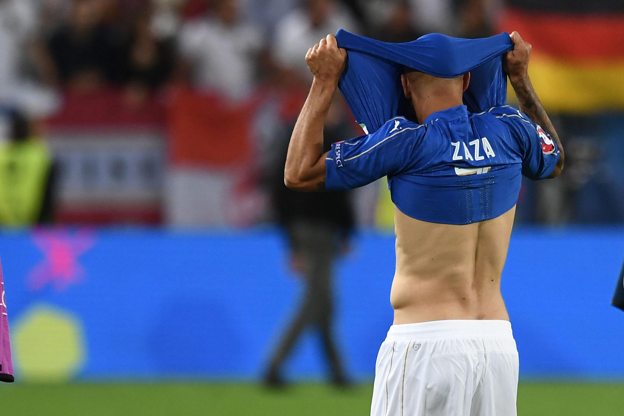 zaza disperato spalle italia europei luglio 2016 ifa