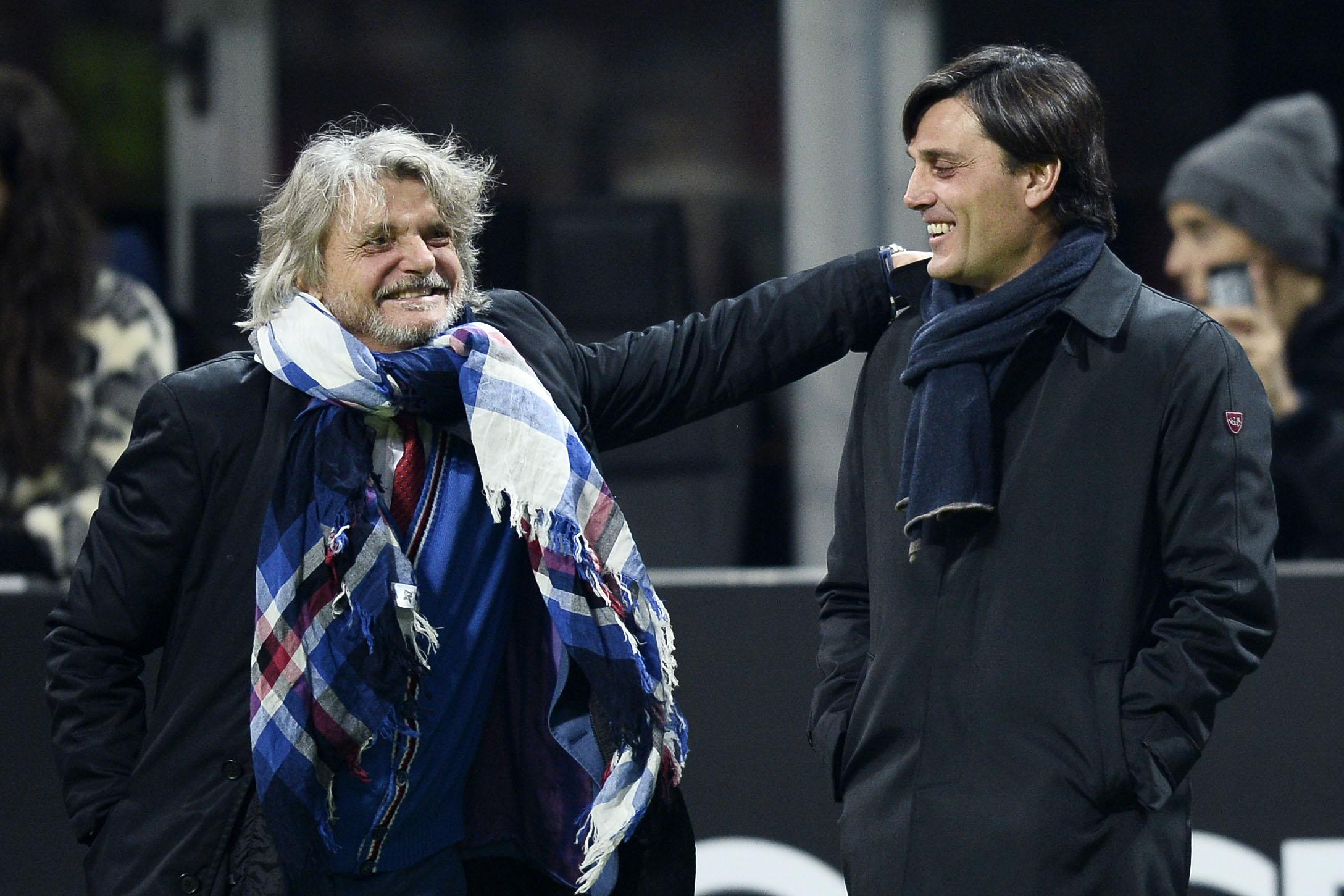ferrero montella sampdoria novembre 2015 ifa
