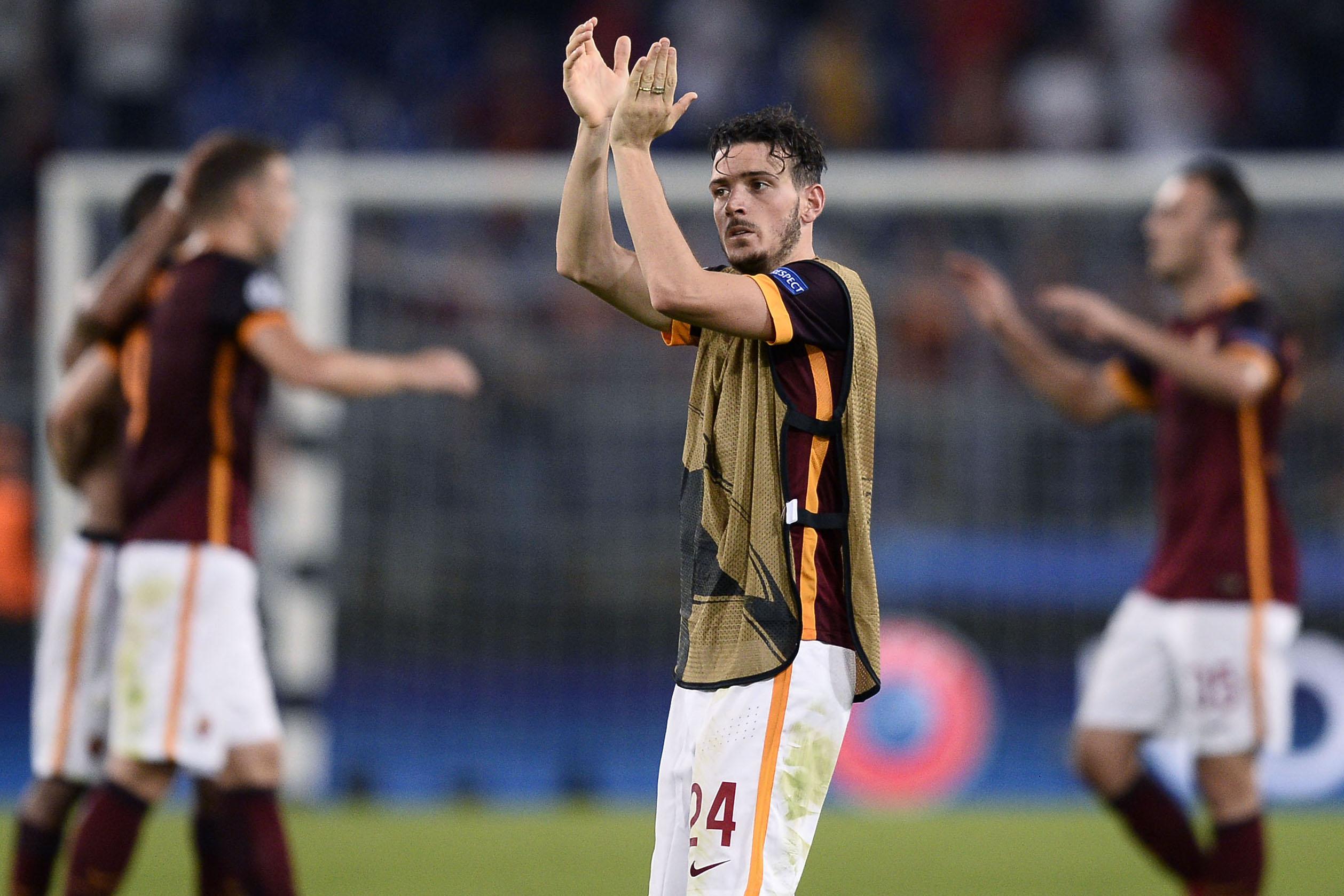 florenzi saluta roma champions league settembre 2015 ifa