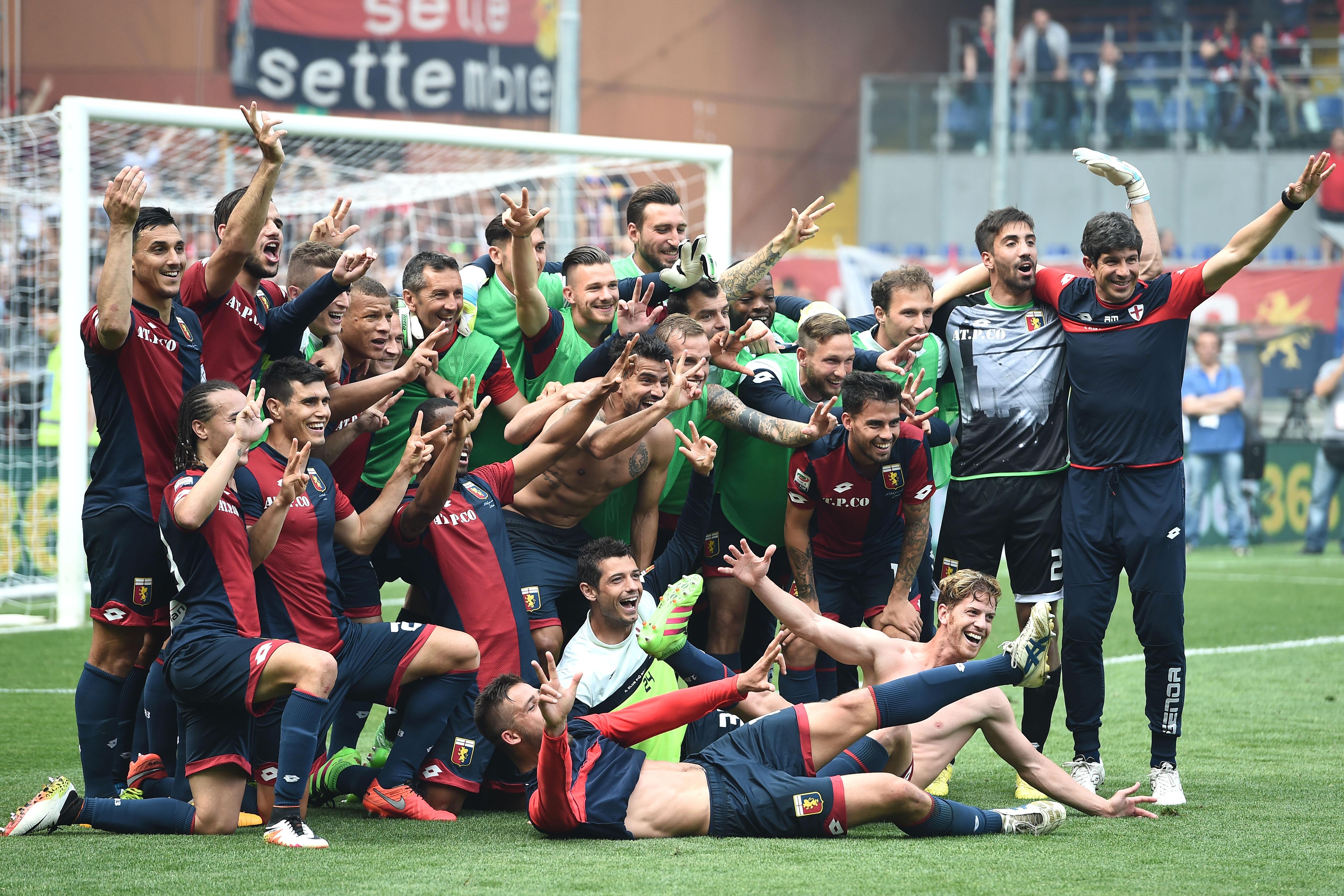 genoa esultanza tris maggio 2016 ifa