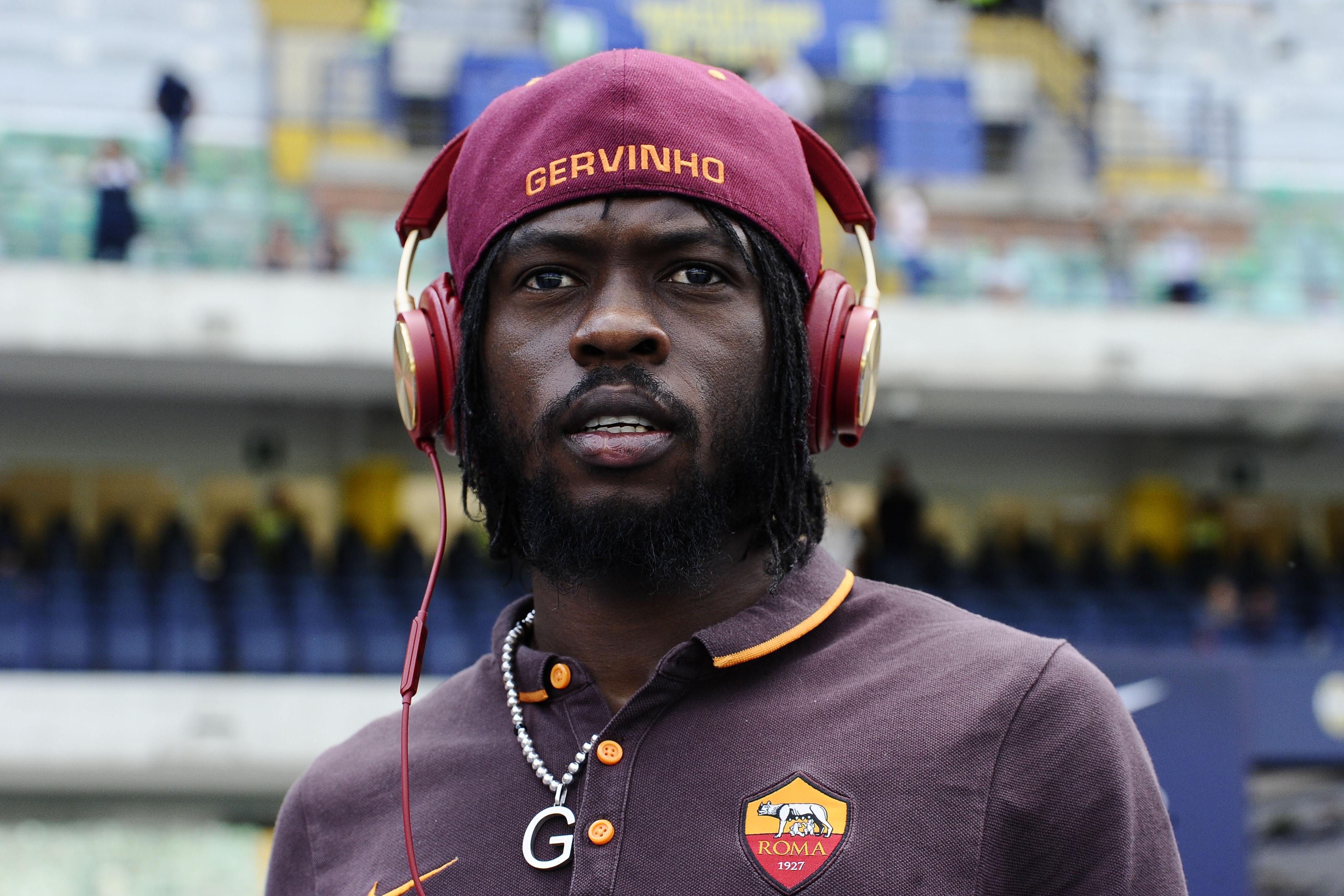 gervinho riscaldamento roma agosto 2015 ifa