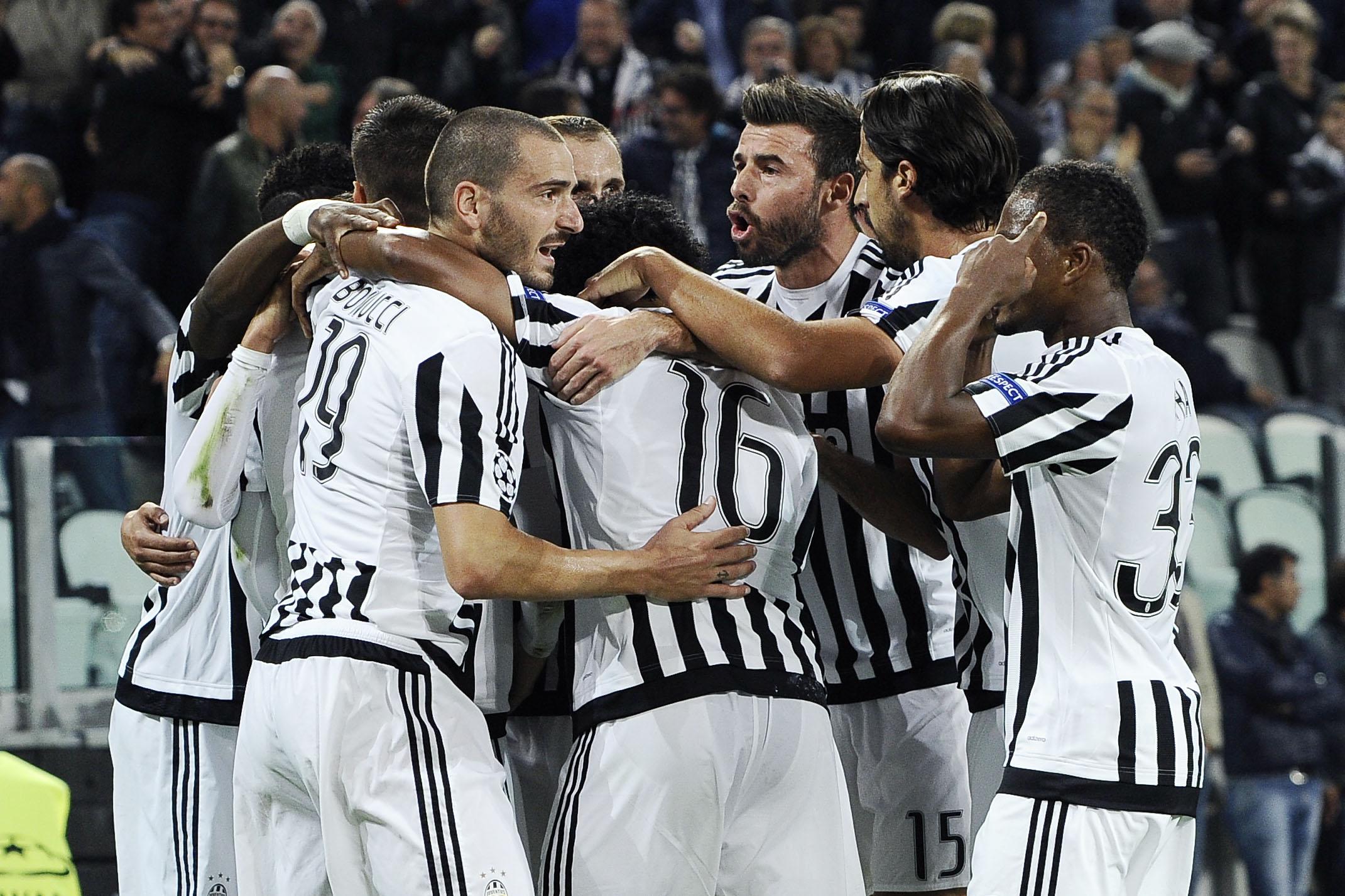 juventus esultanza champions league settembre 2015 ifa