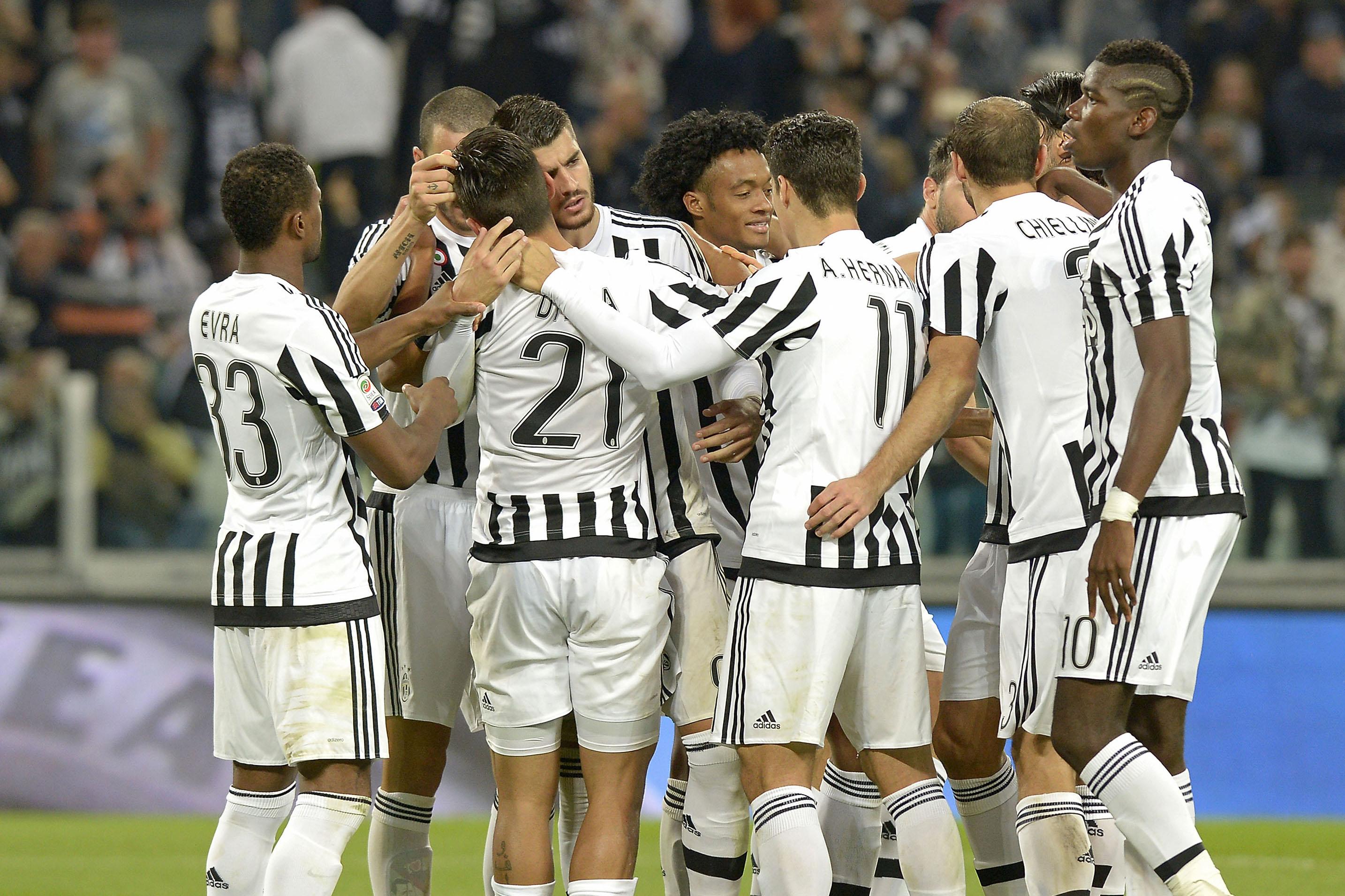 juventus esultanza ottobre 2015 ifa