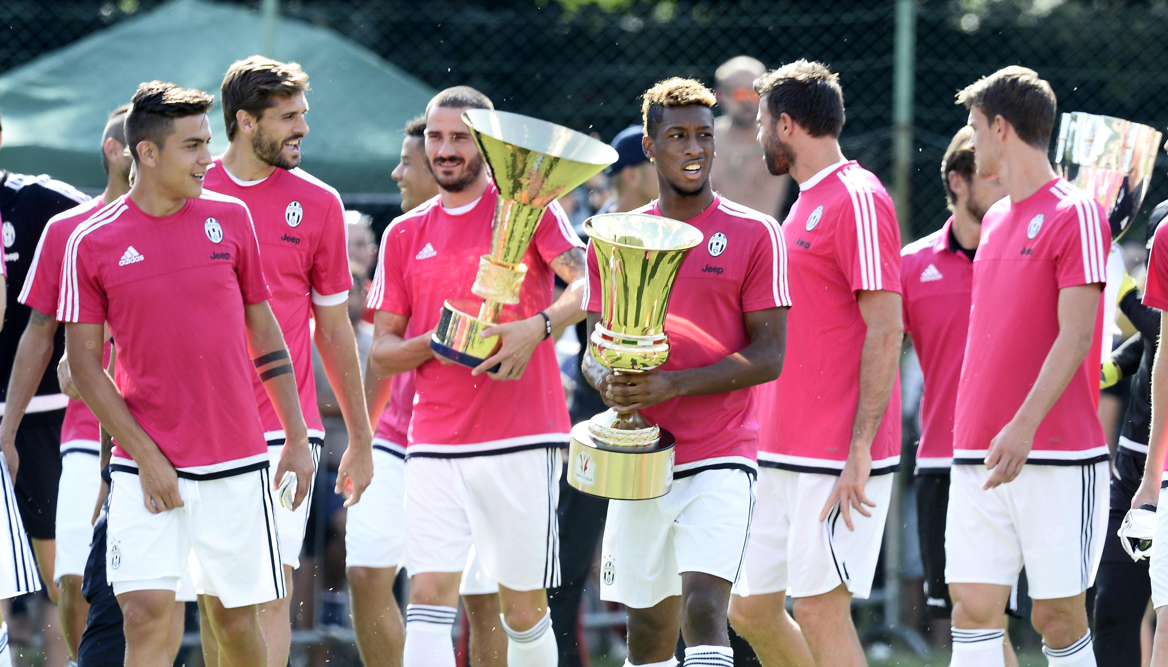 juventus sfilata coppe agosto 2015 ifa