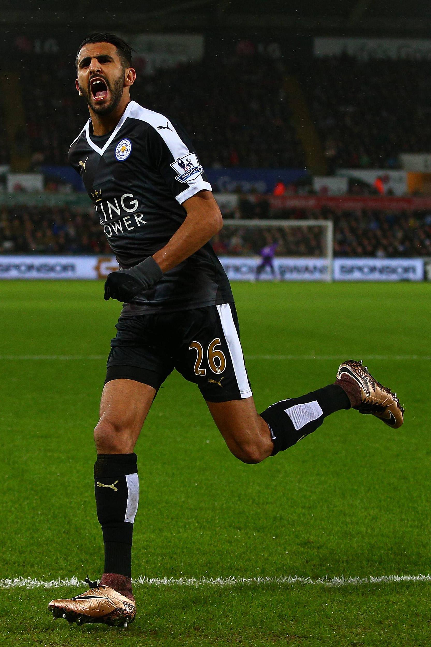 mahrez leicester away gennaio 2016 ifa