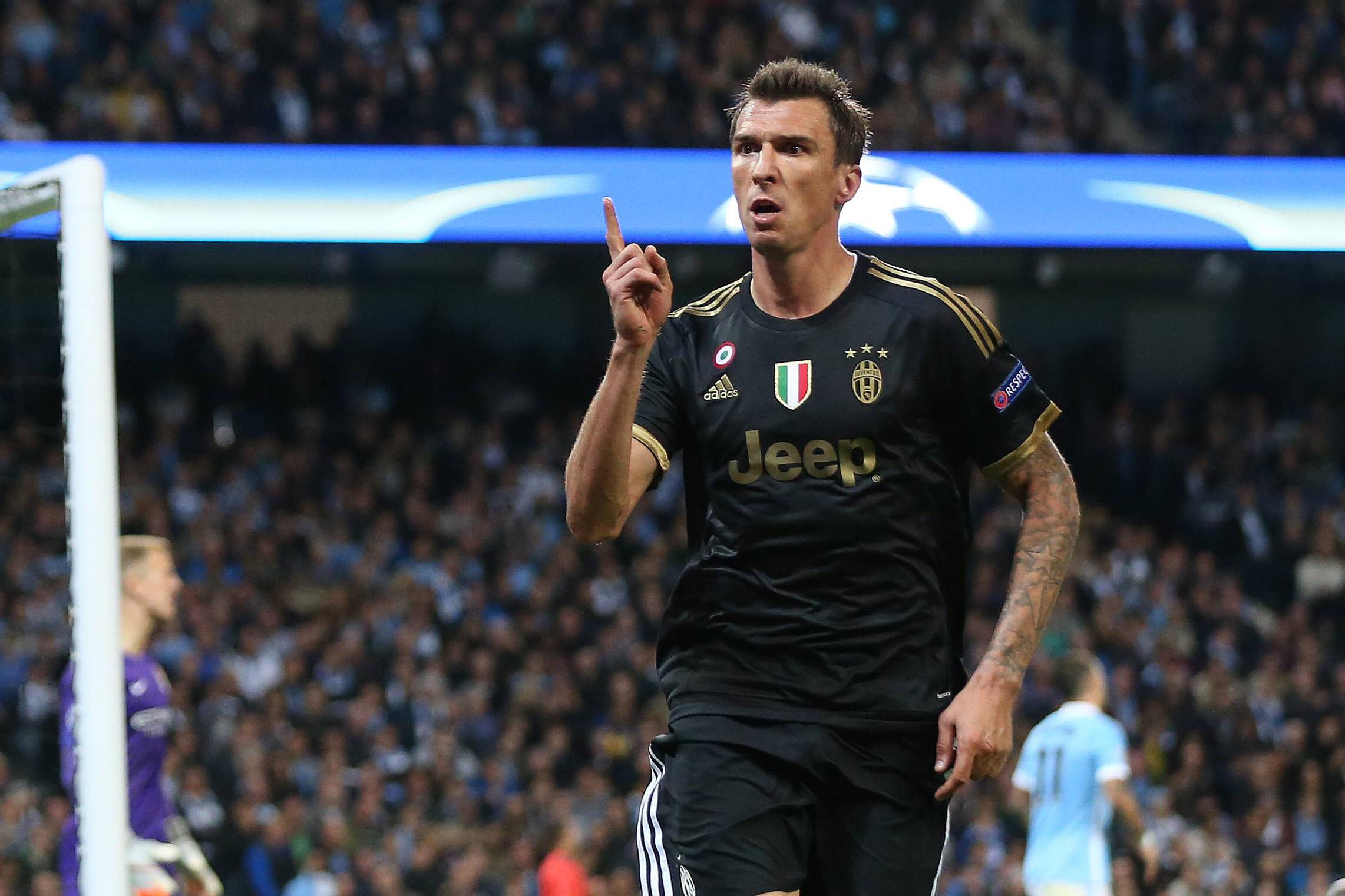 mandzukic esulta juventus third champions league settembre 2015 ifa