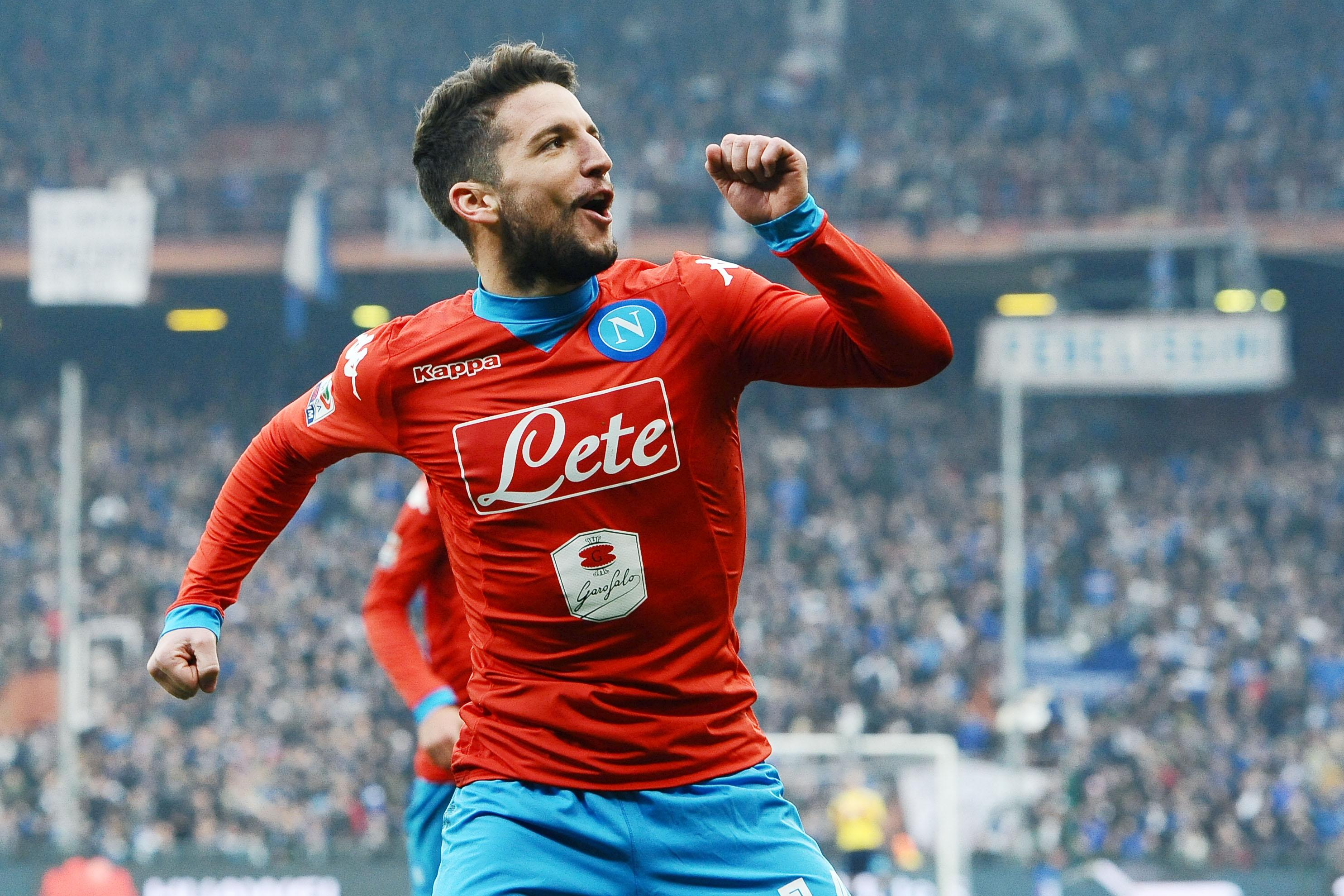 mertens esulta napoli third gennaio 2016 ifa