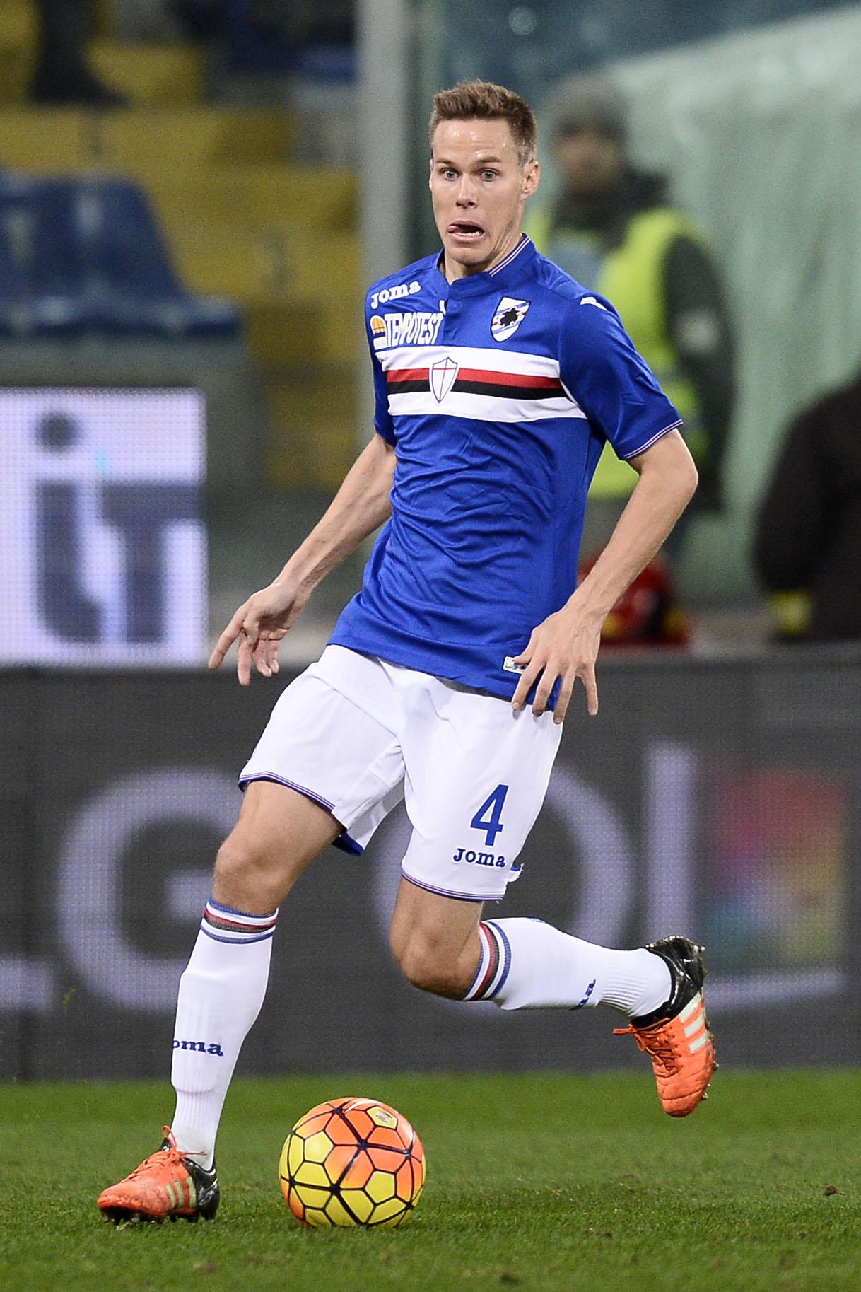moisander azione sampdoria dicembre 2015 ifa