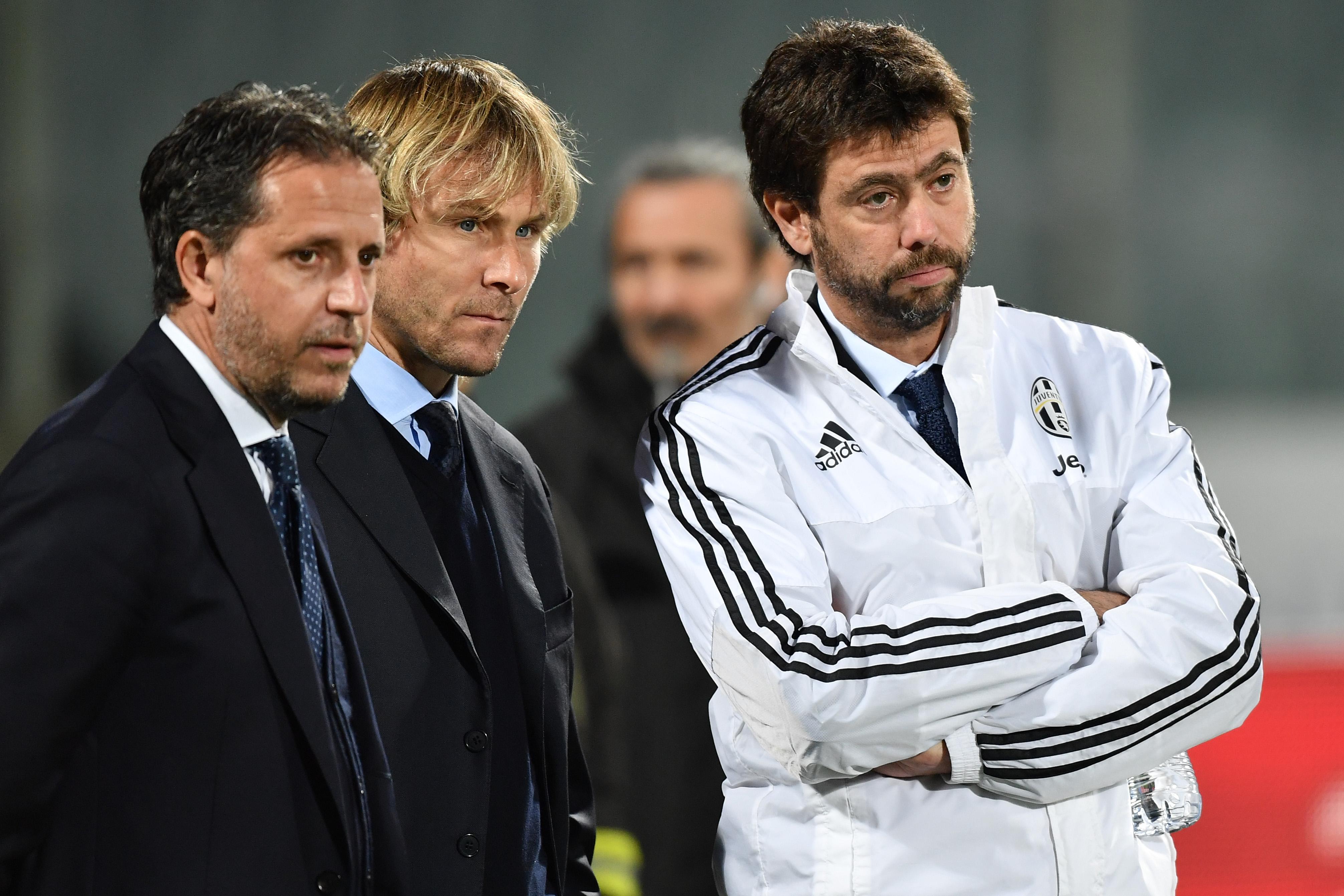 paratici nedved agnelli juventus aprile 2016 ifa
