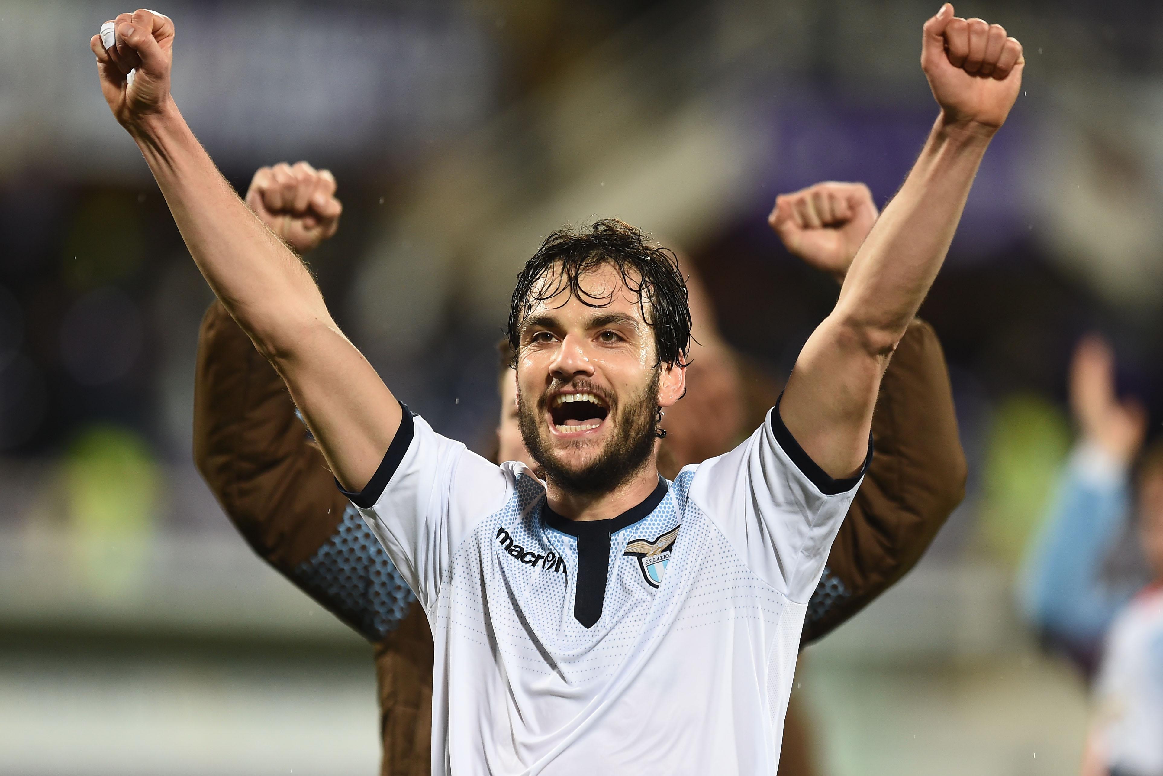 parolo esulta lazio away gennaio 2016 ifa