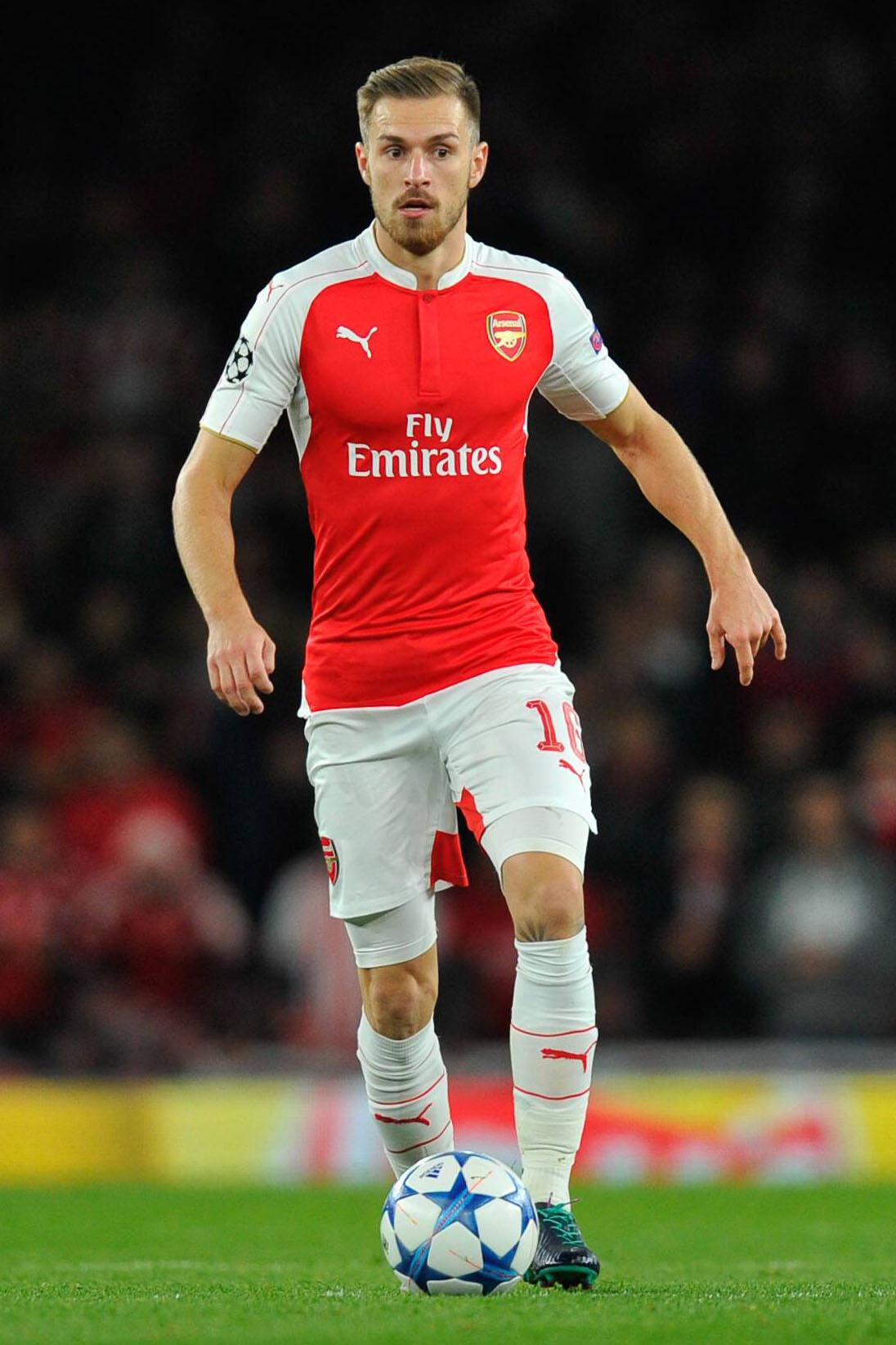 ramsey azione arsenal champions league ottobre 2015 ifa