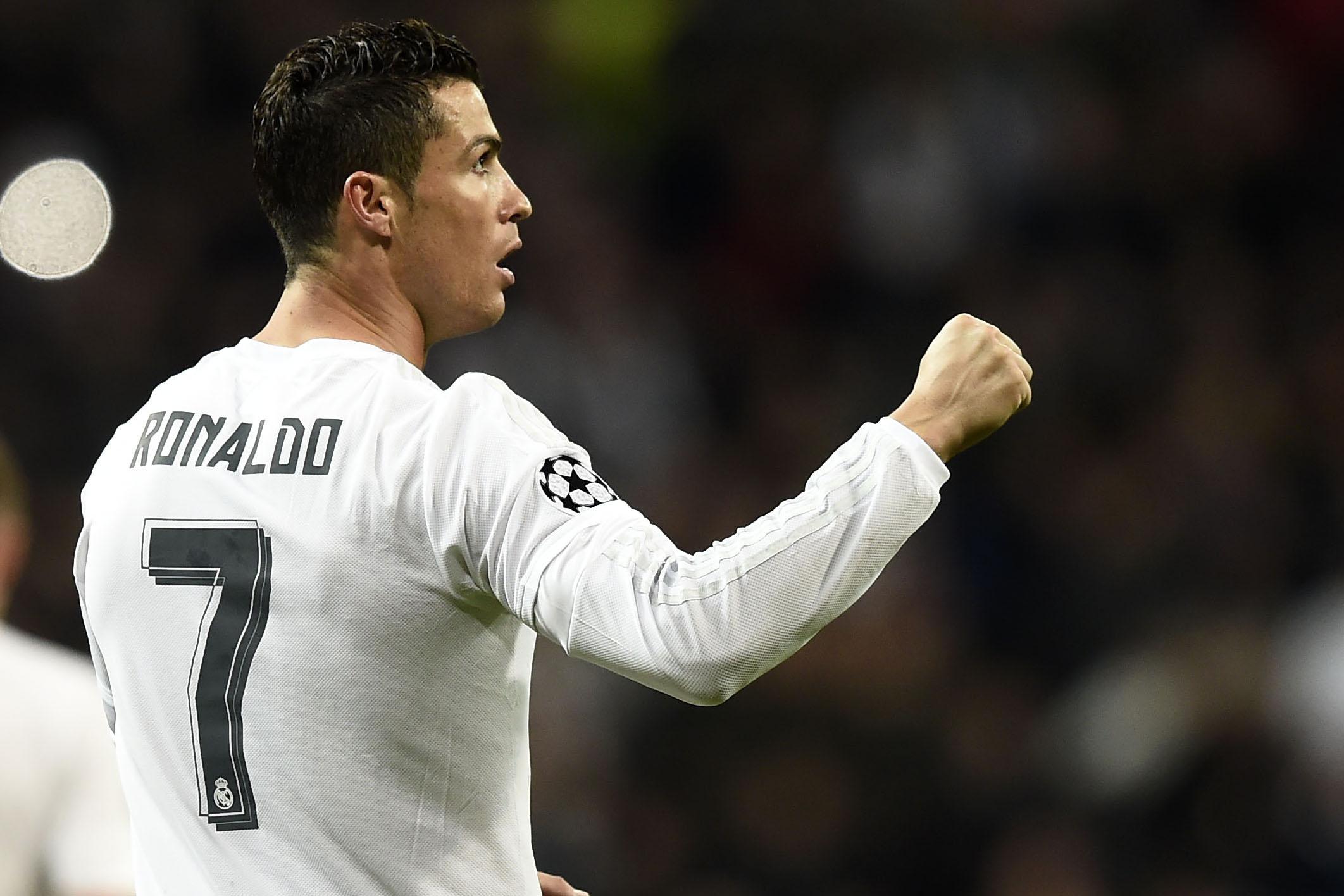 ronaldo cristiano spalle real madrid champions league marzo 2016 ifa