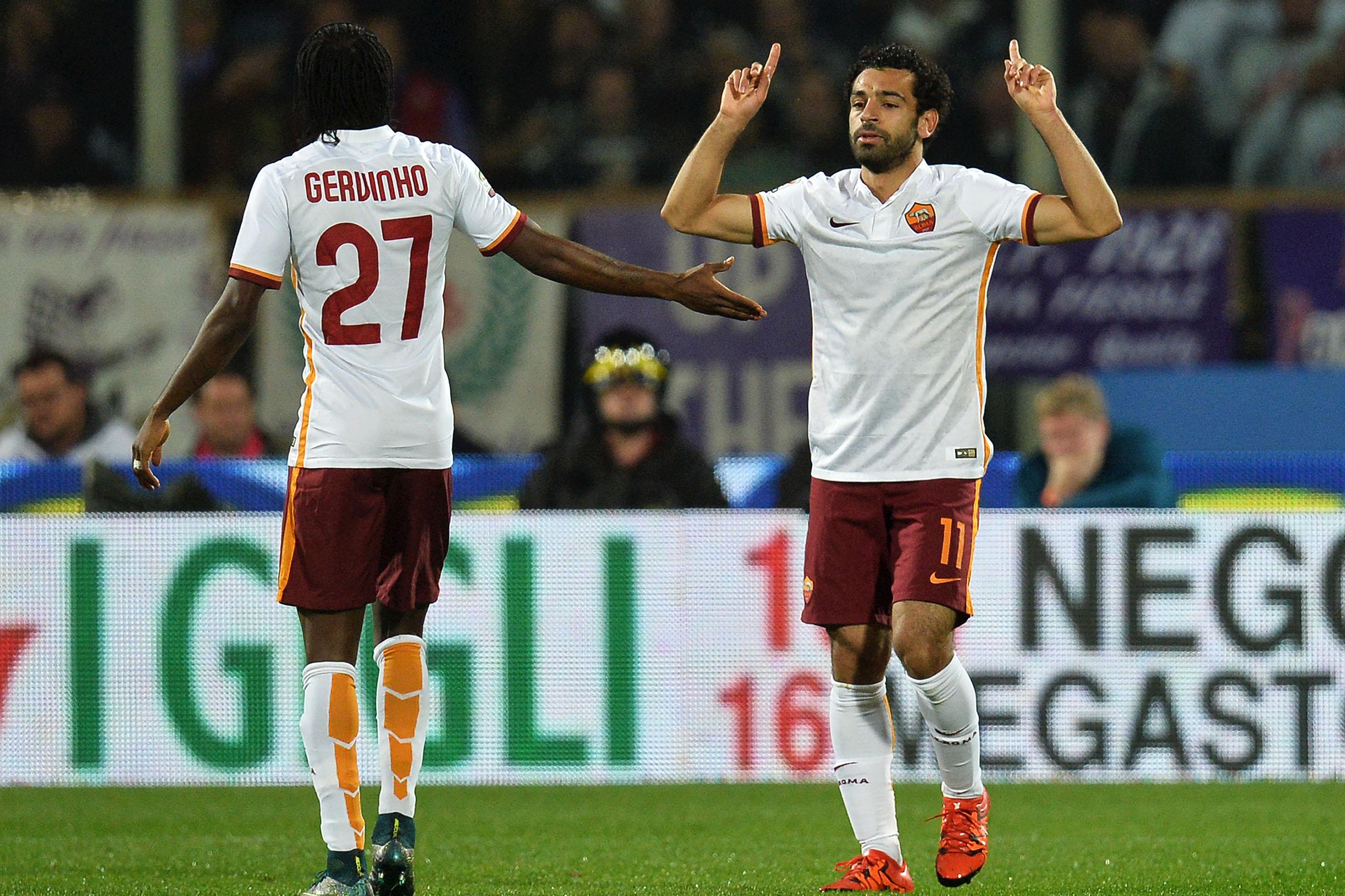 salah esulta roma away ottobre 2015 ifa
