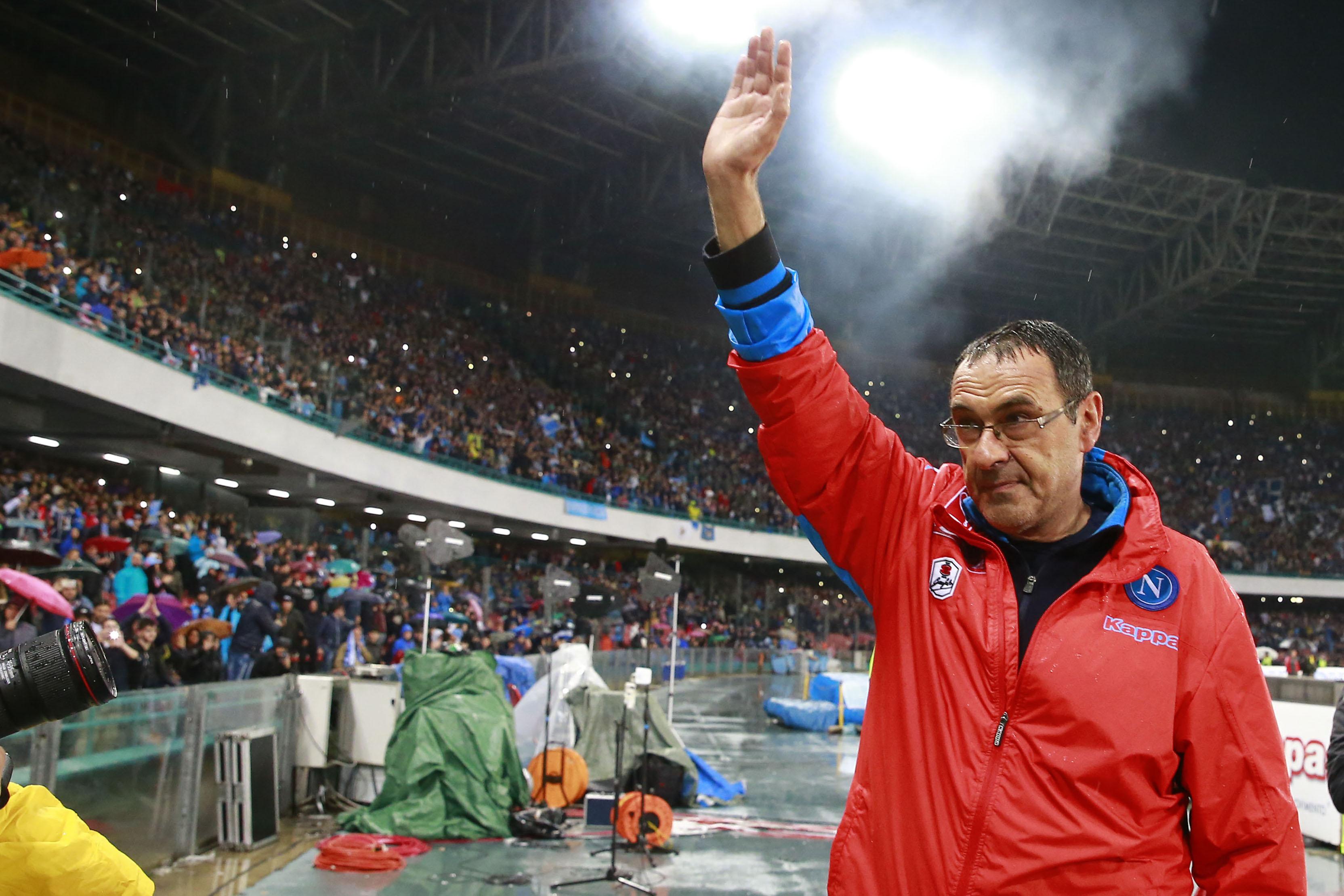 sarri saluta napoli maggio 2016 ifa