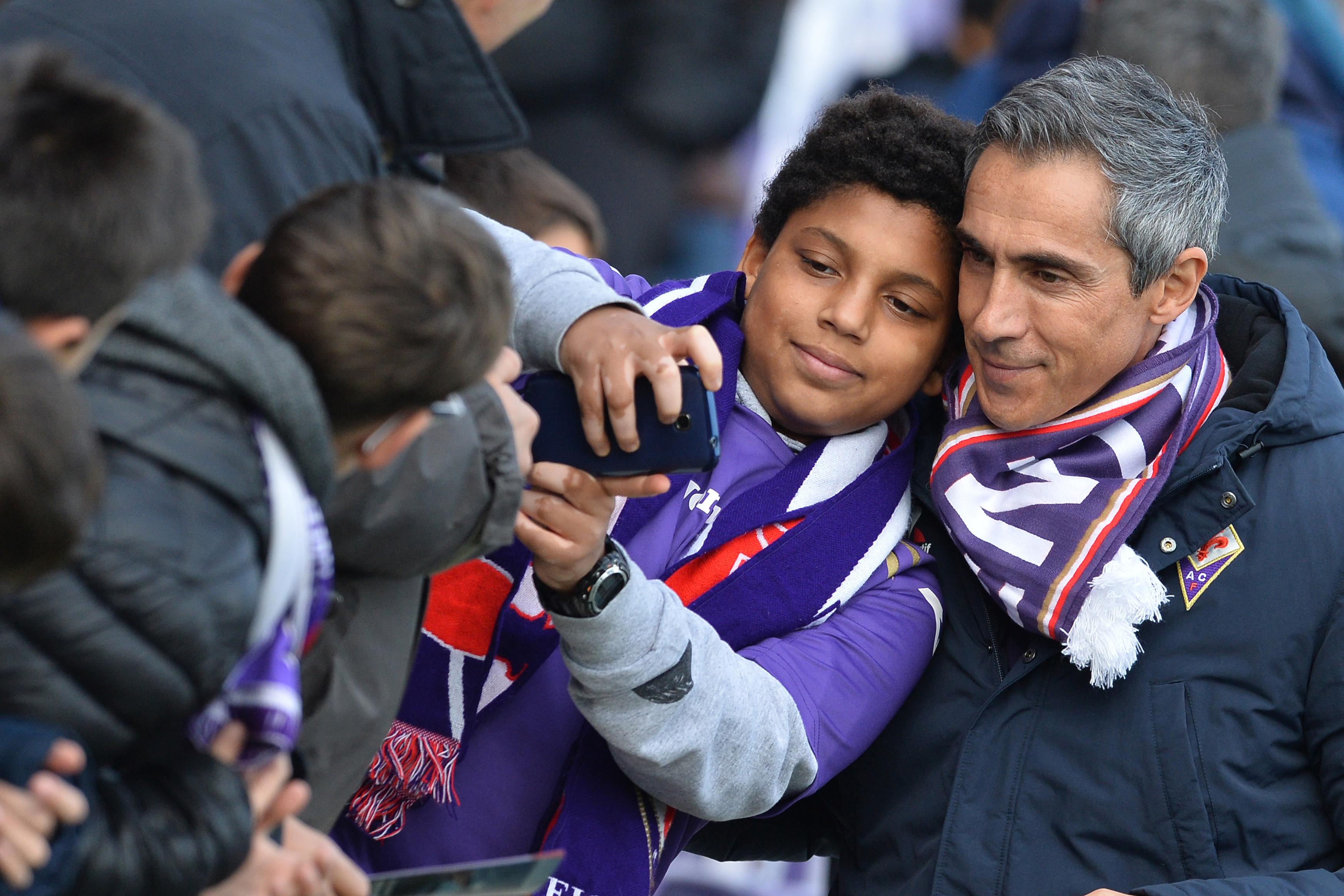 sousa selfie tifoso fiorentina dicembre 2015 ifa