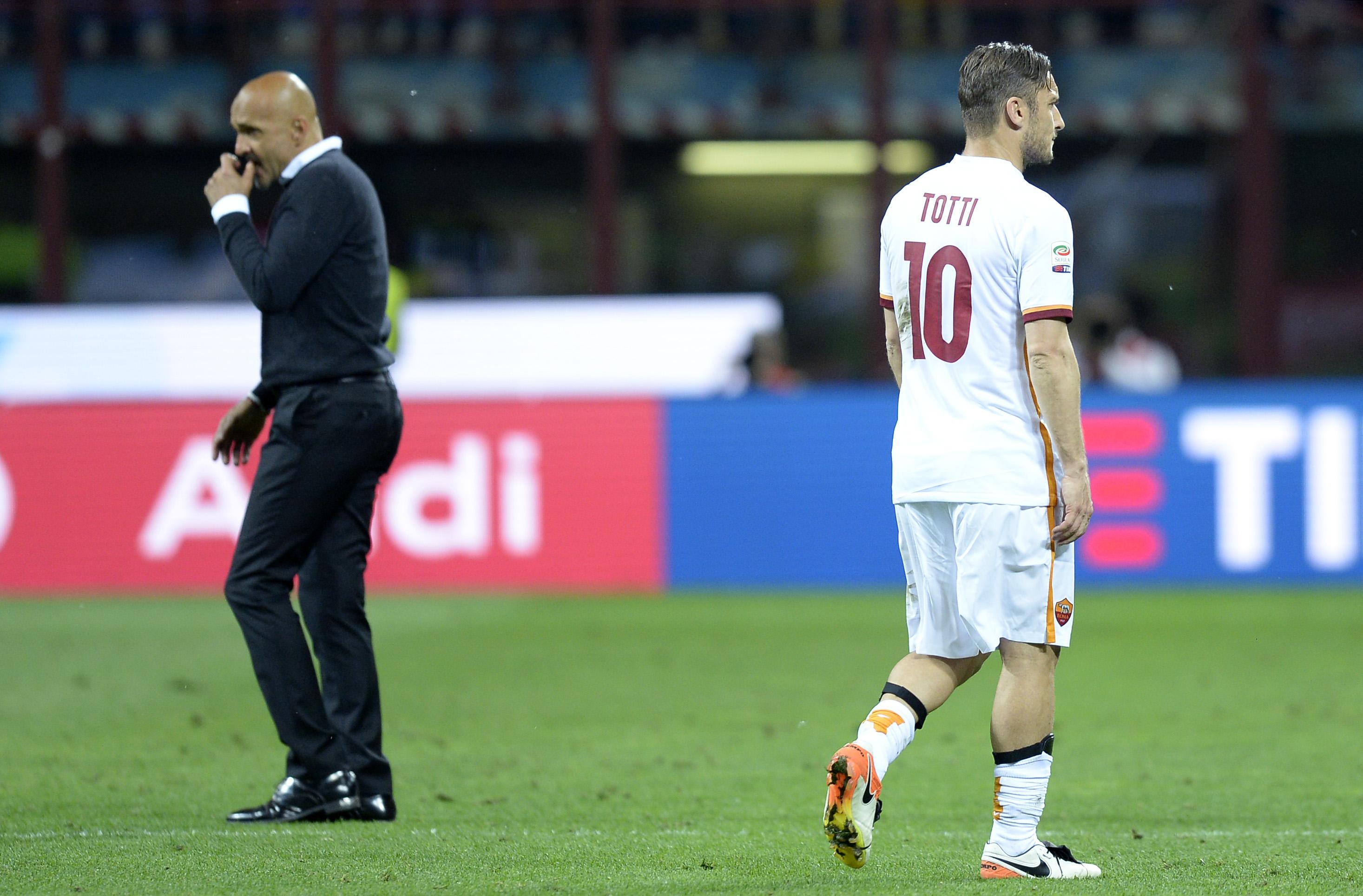 spalletti totti roma away maggio 2016 ifa
