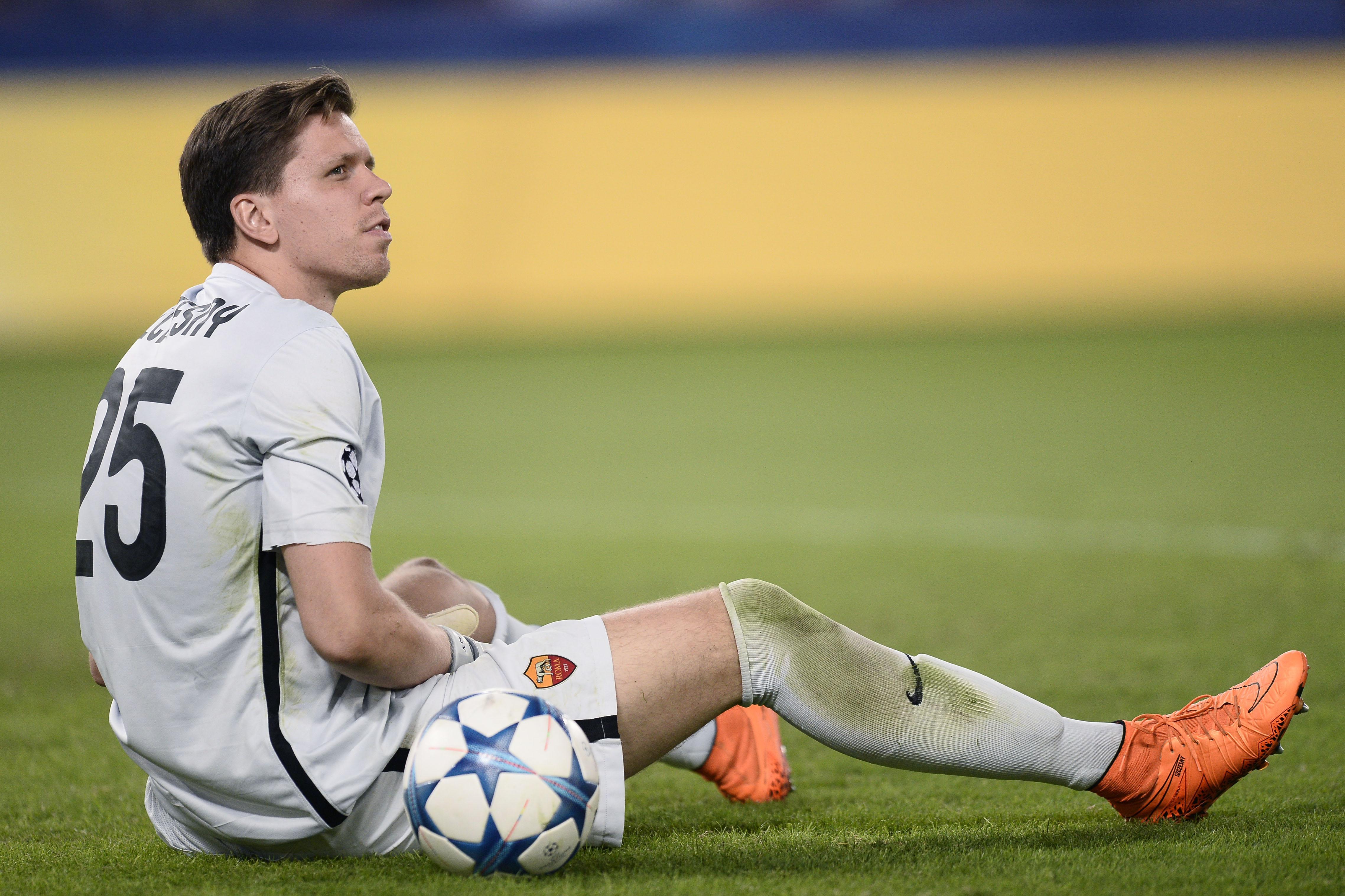 szczesny infortunio roma champions league settembre 2015 ifa