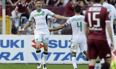 trotta esulta sassuolo away aprile 2016 ifa