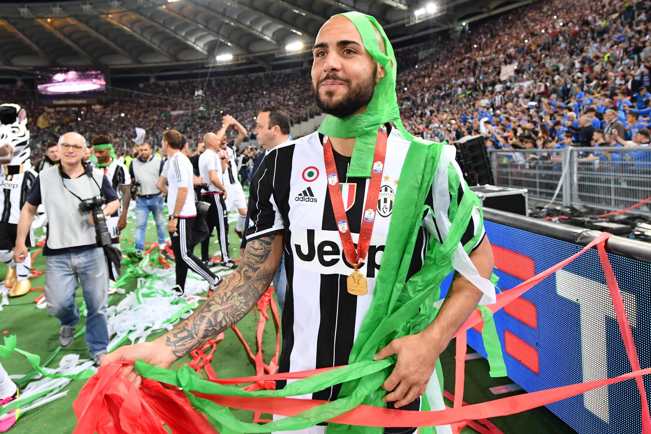 zaza festeggiamenti juventus finale coppa italia maggio 2016 ifa scaled