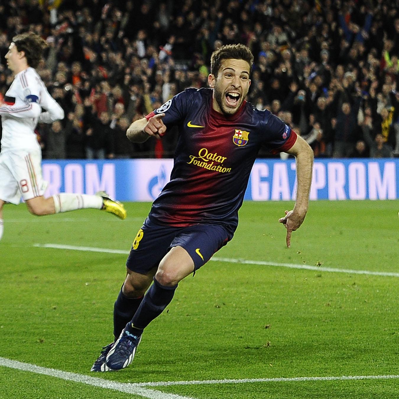 alba jordi barcellona esultanza ifa