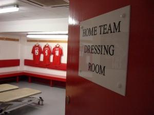 anfield home dressing room