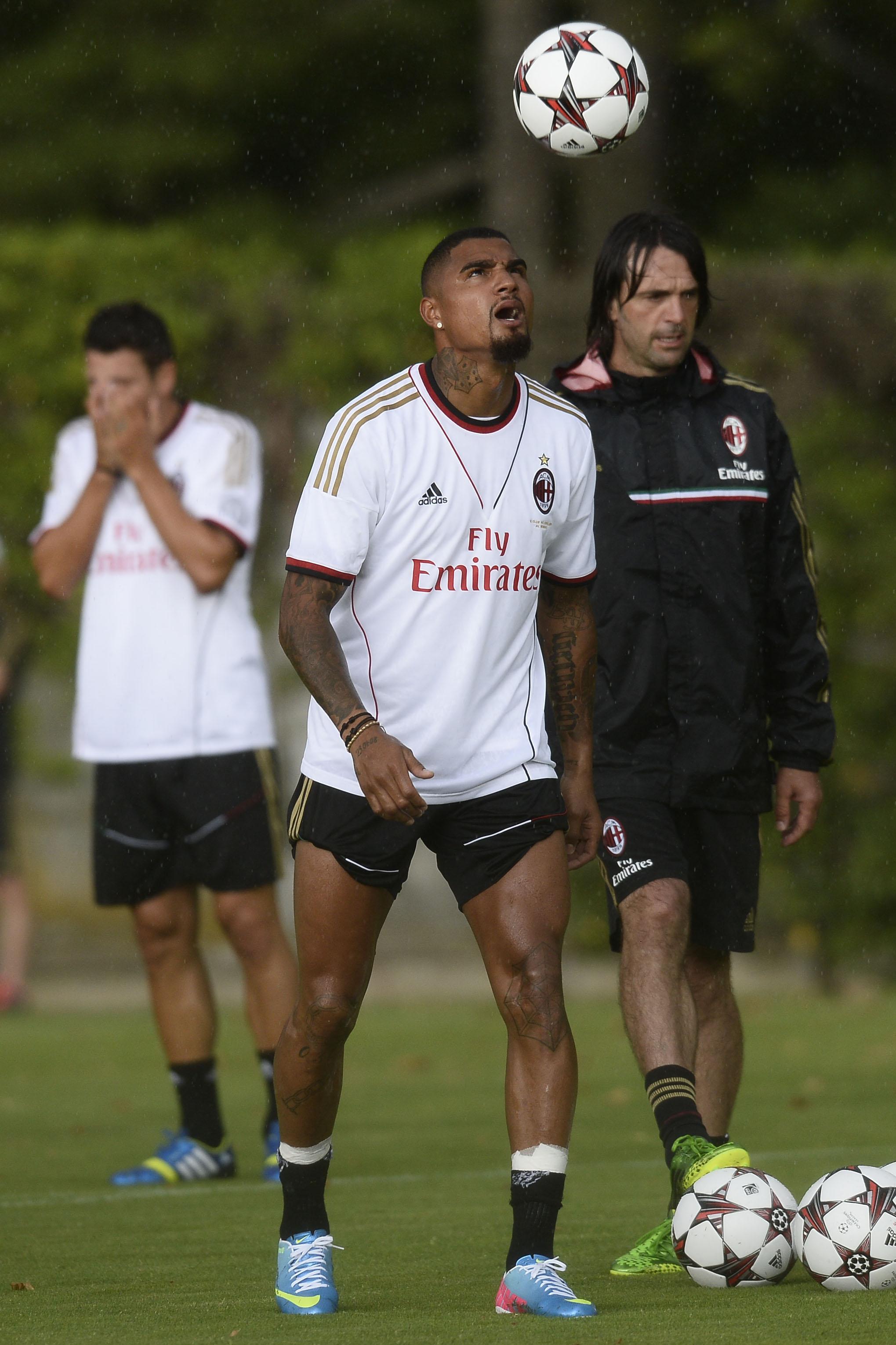 boateng kp raduno milan 2013 allenamento 1 ifa