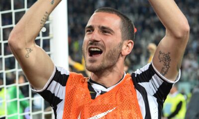 bonucci pettorina esulta juventus maggio 2014 ifa