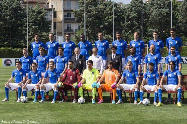 nazionale italia foto gruppo giugno 2014