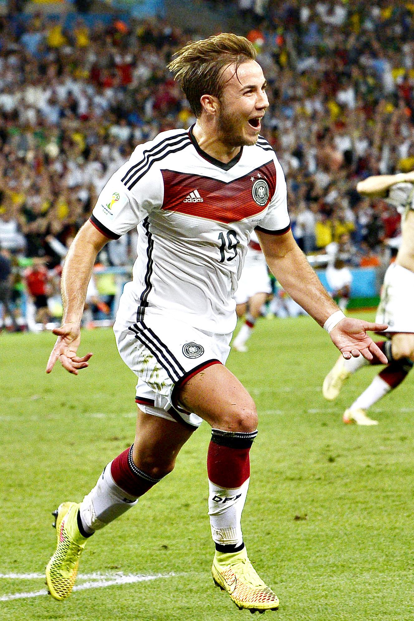 gotze esulta germania luglio 2014 ifa