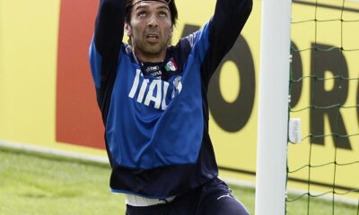 buffon allenamento italia maggio 2014 ifa