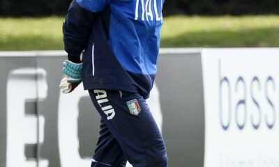 buffon felpa allenamento italia giugno 2014 ifa